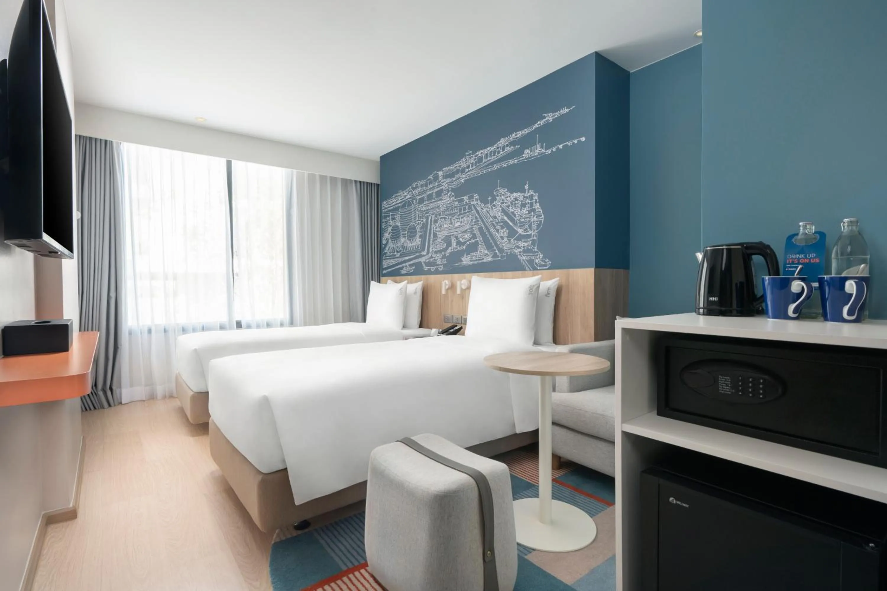 Bedroom, Bed in Holiday Inn Express Rayong