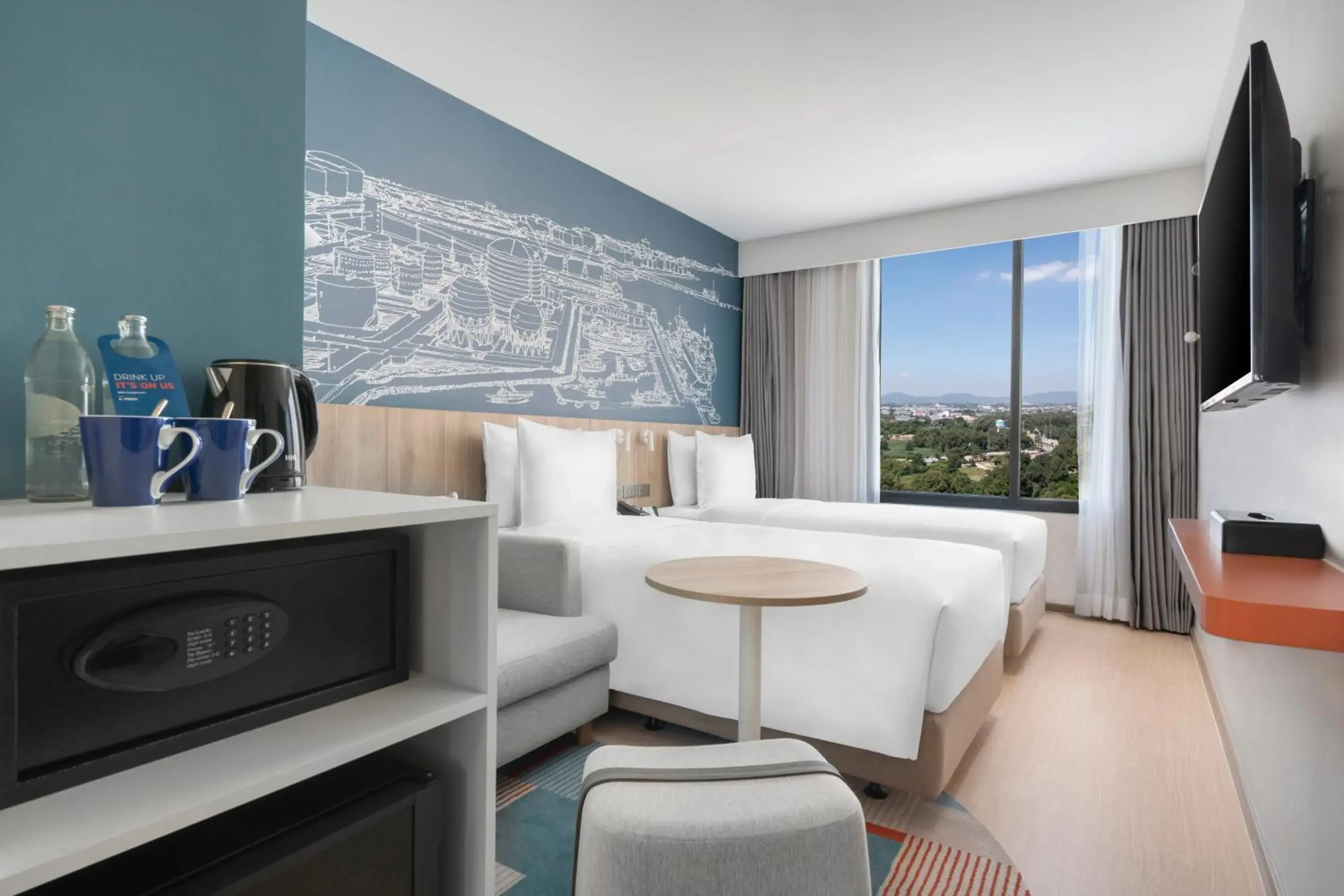 Bedroom in Holiday Inn Express Rayong Bedroom in Holiday Inn Express Rayong