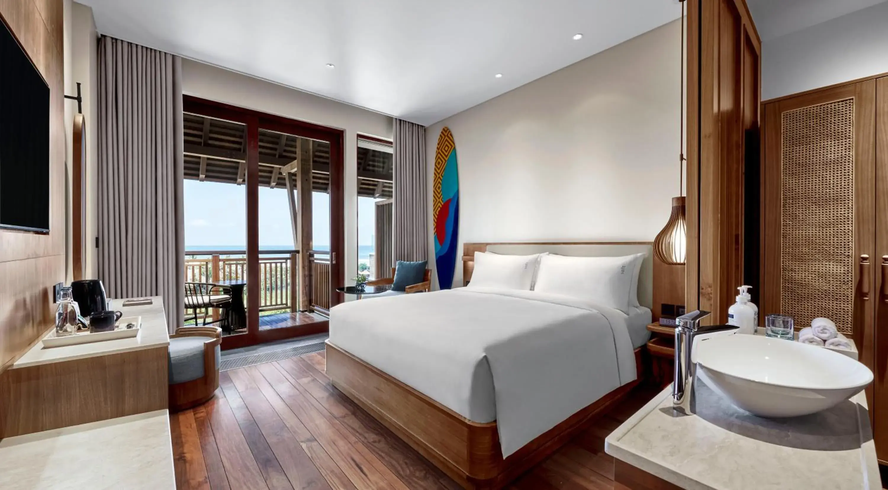 Premium King Room with Ocean View and Balcony in Holiday Inn Resort Bali Canggu by IHG Premium King Room with Ocean View and Balcony in Holiday Inn Resort Bali Canggu by IHG