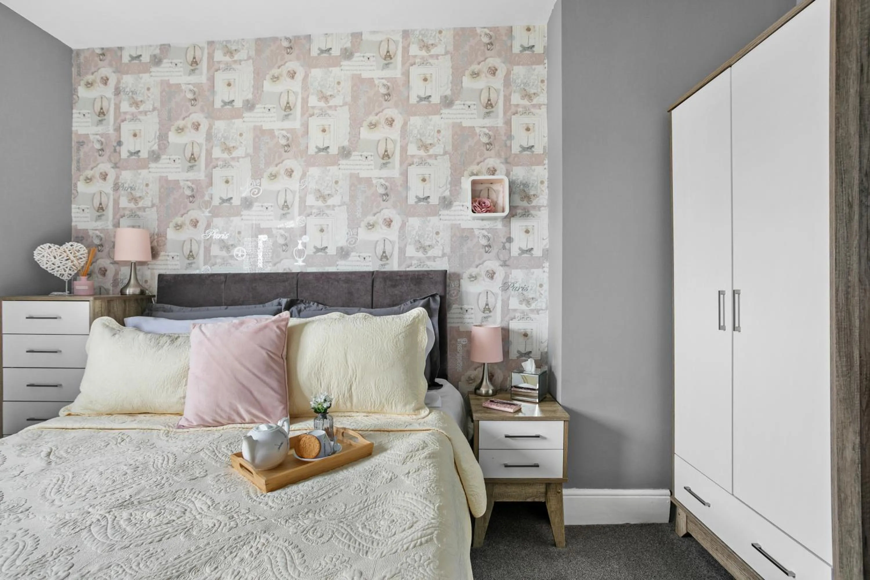 Bed in Cherwood Guest House