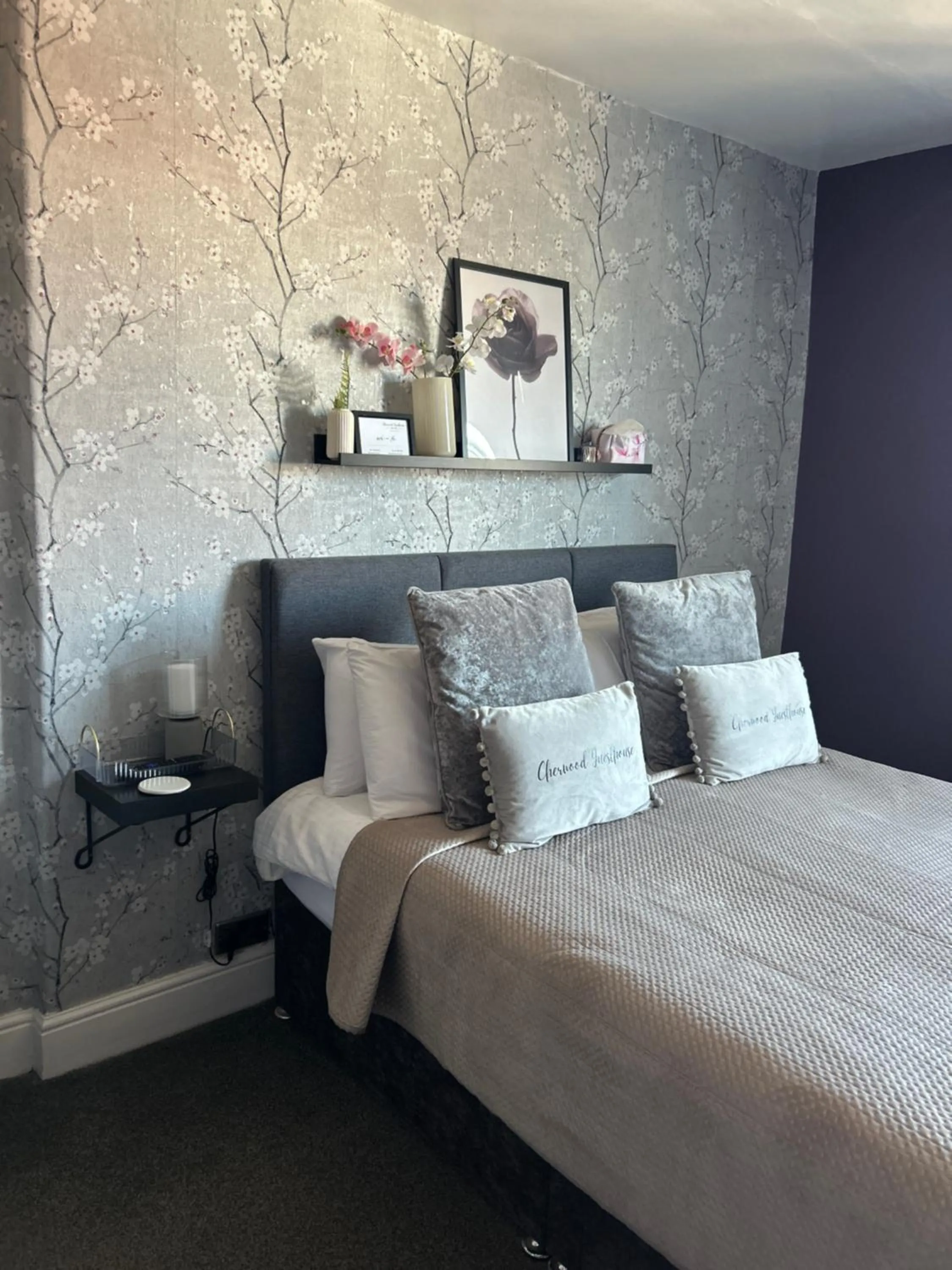 Bed in Cherwood Guest House