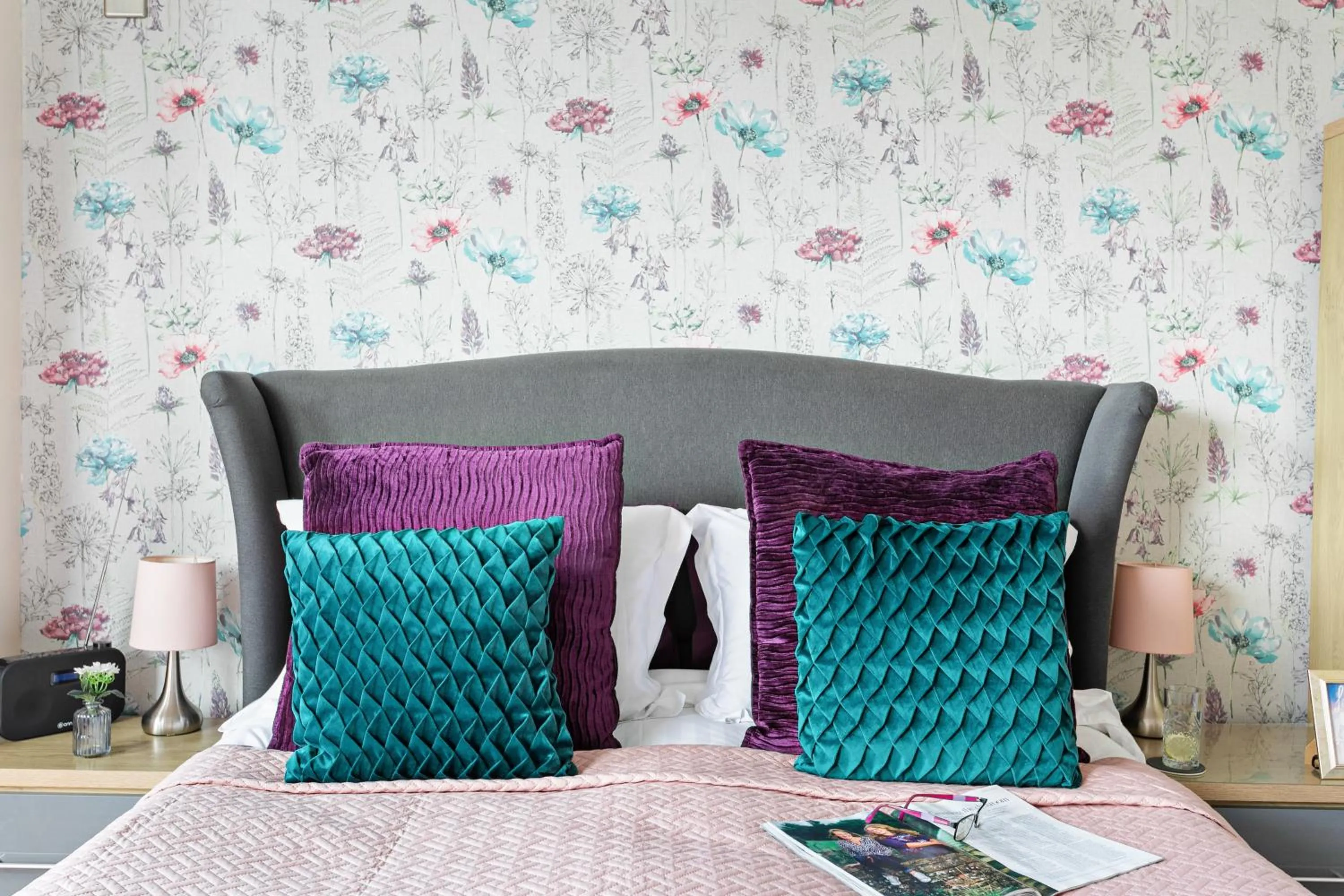 Bed in Cherwood Guest House