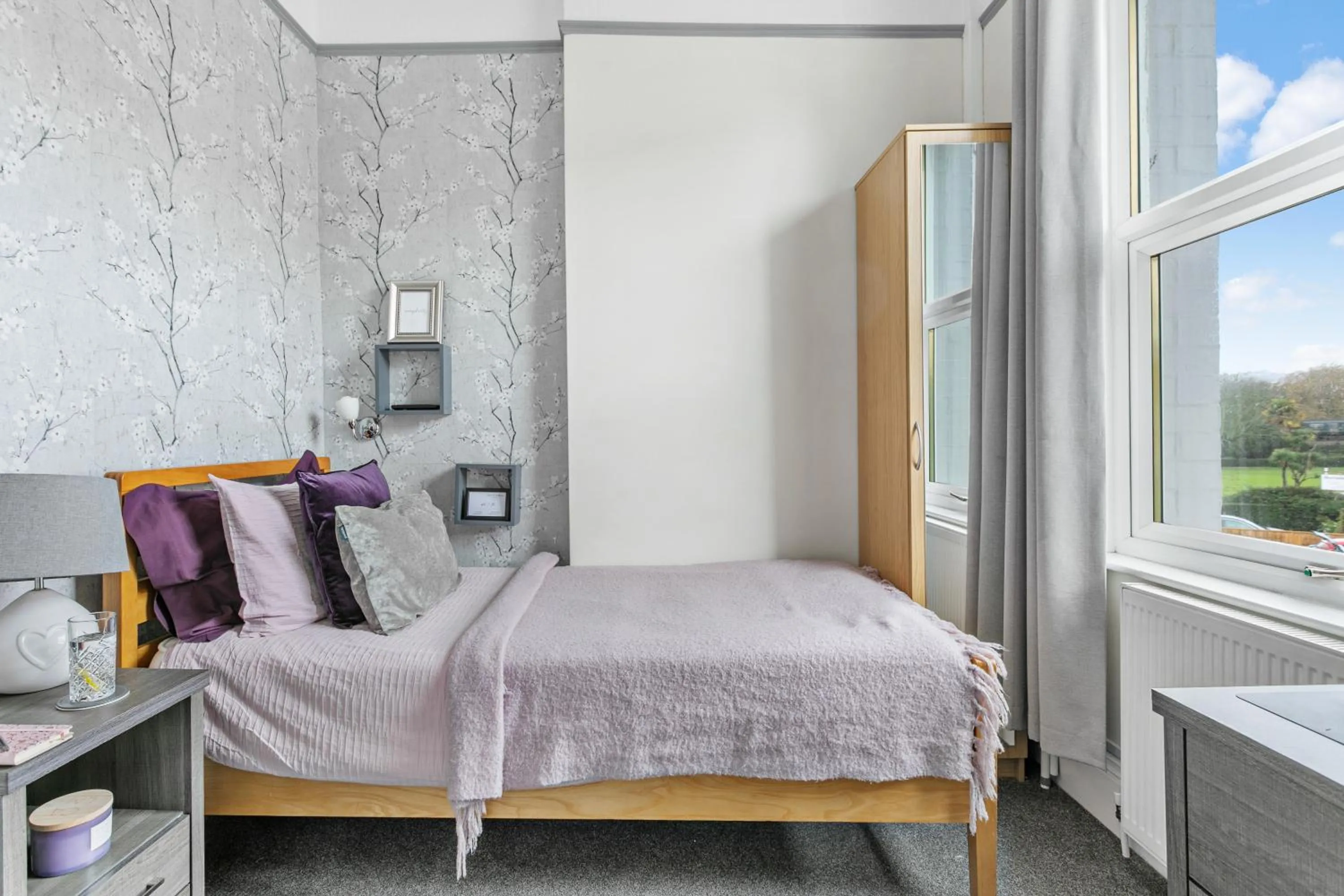 Bed in Cherwood Guest House