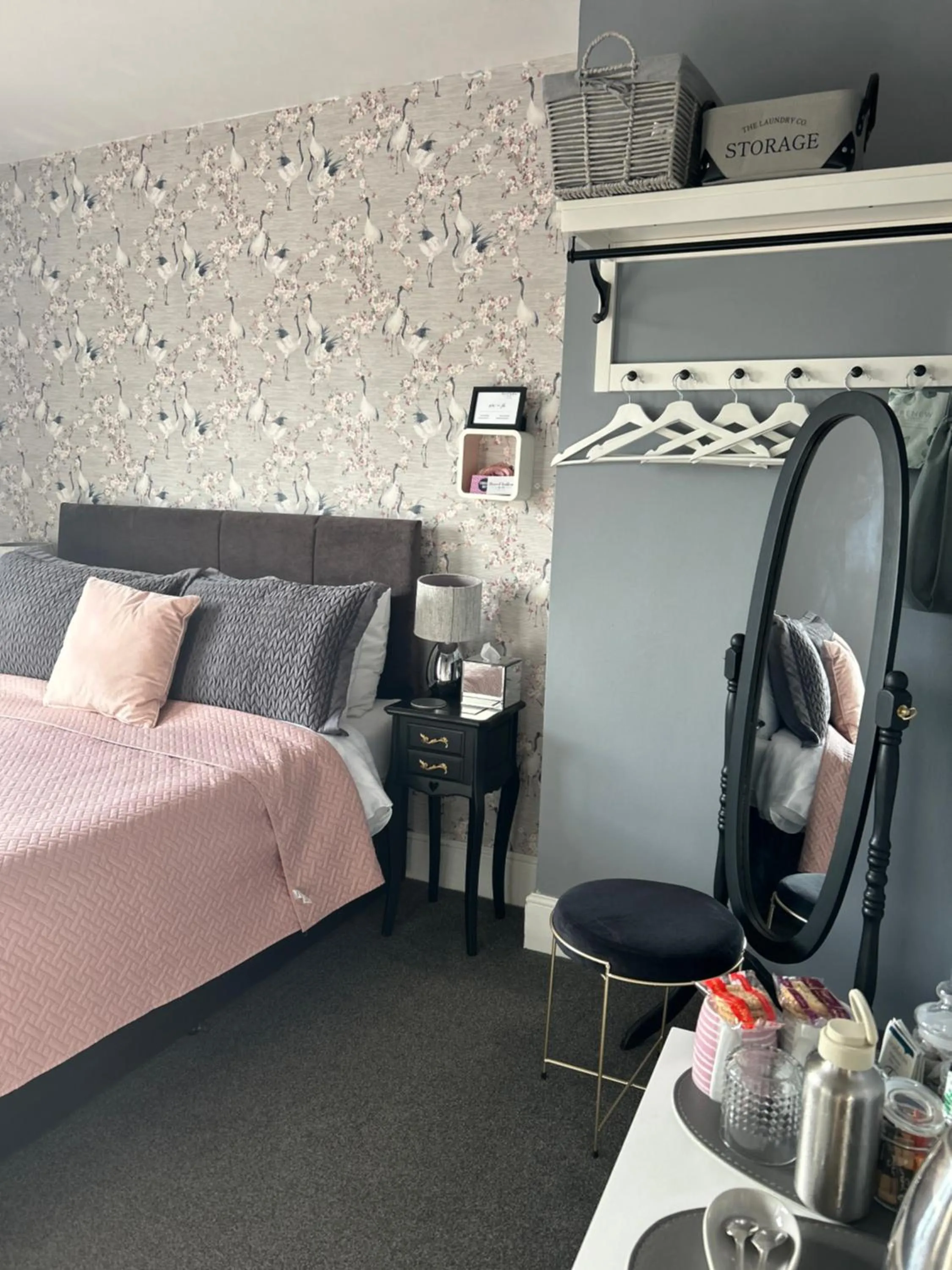 Bed in Cherwood Guest House