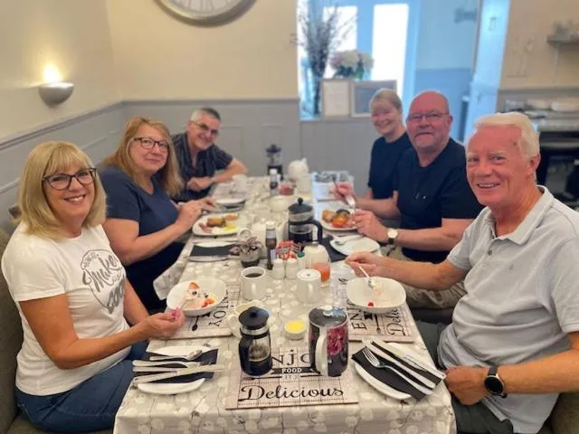 group of guests in Cherwood Guest House