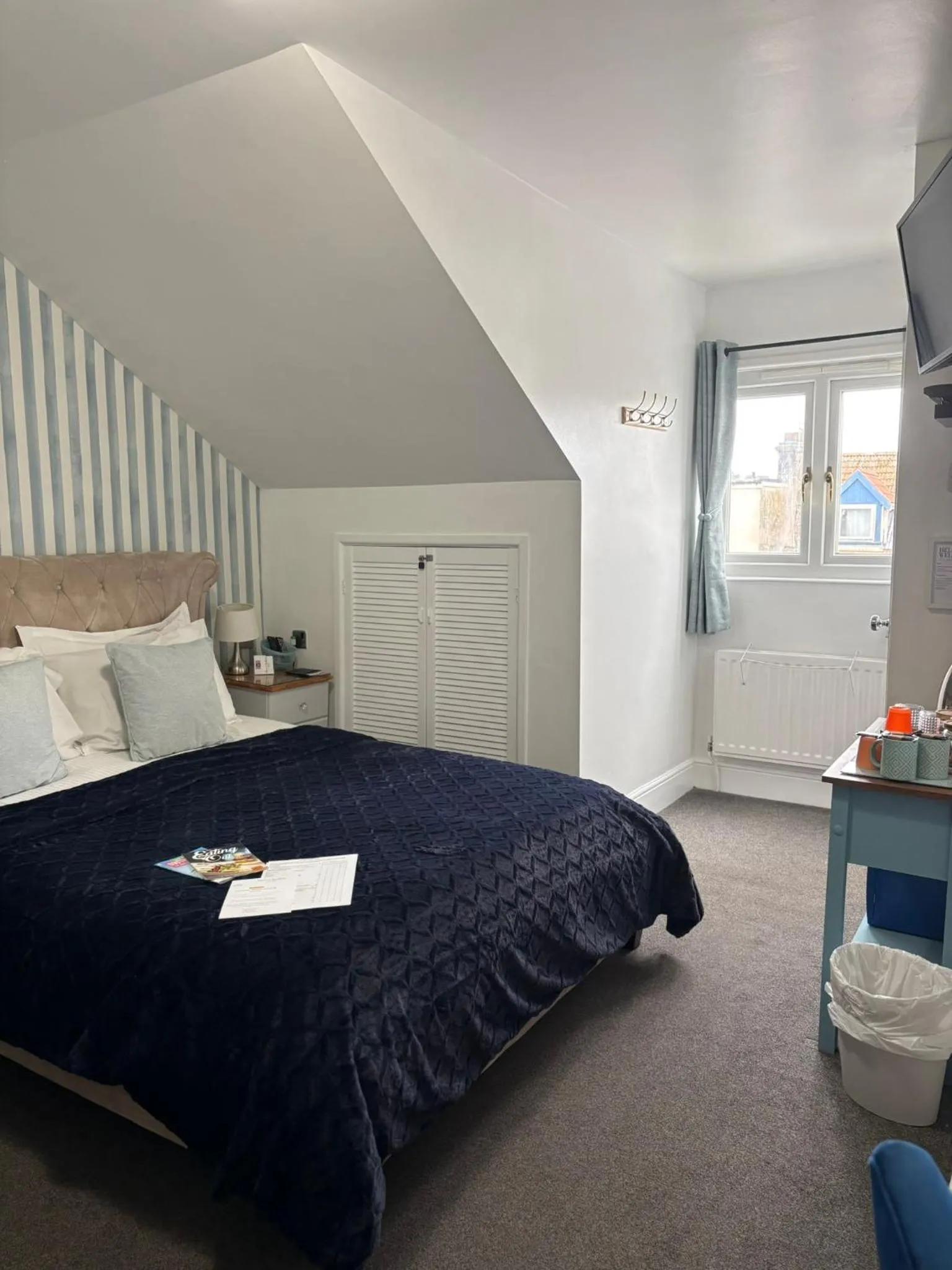 Bed in Cherwood Guest House