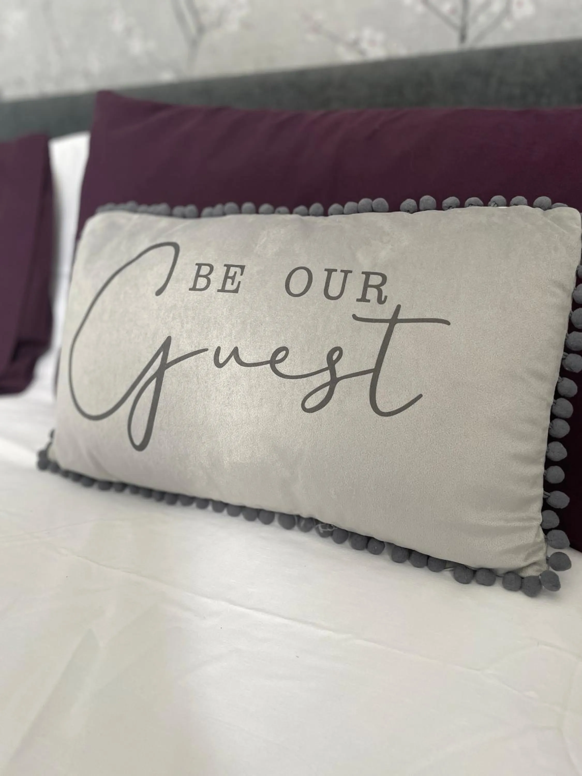 Decorative detail, Bed in Cherwood Guest House
