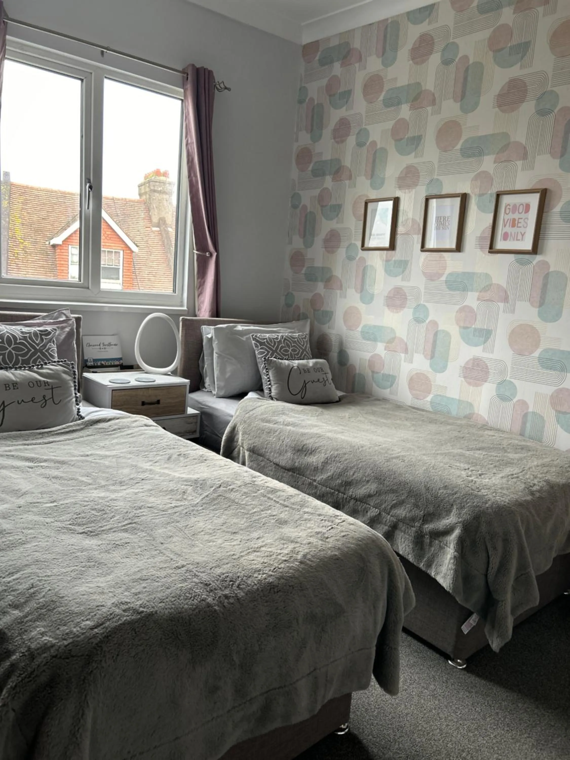 Bed in Cherwood Guest House