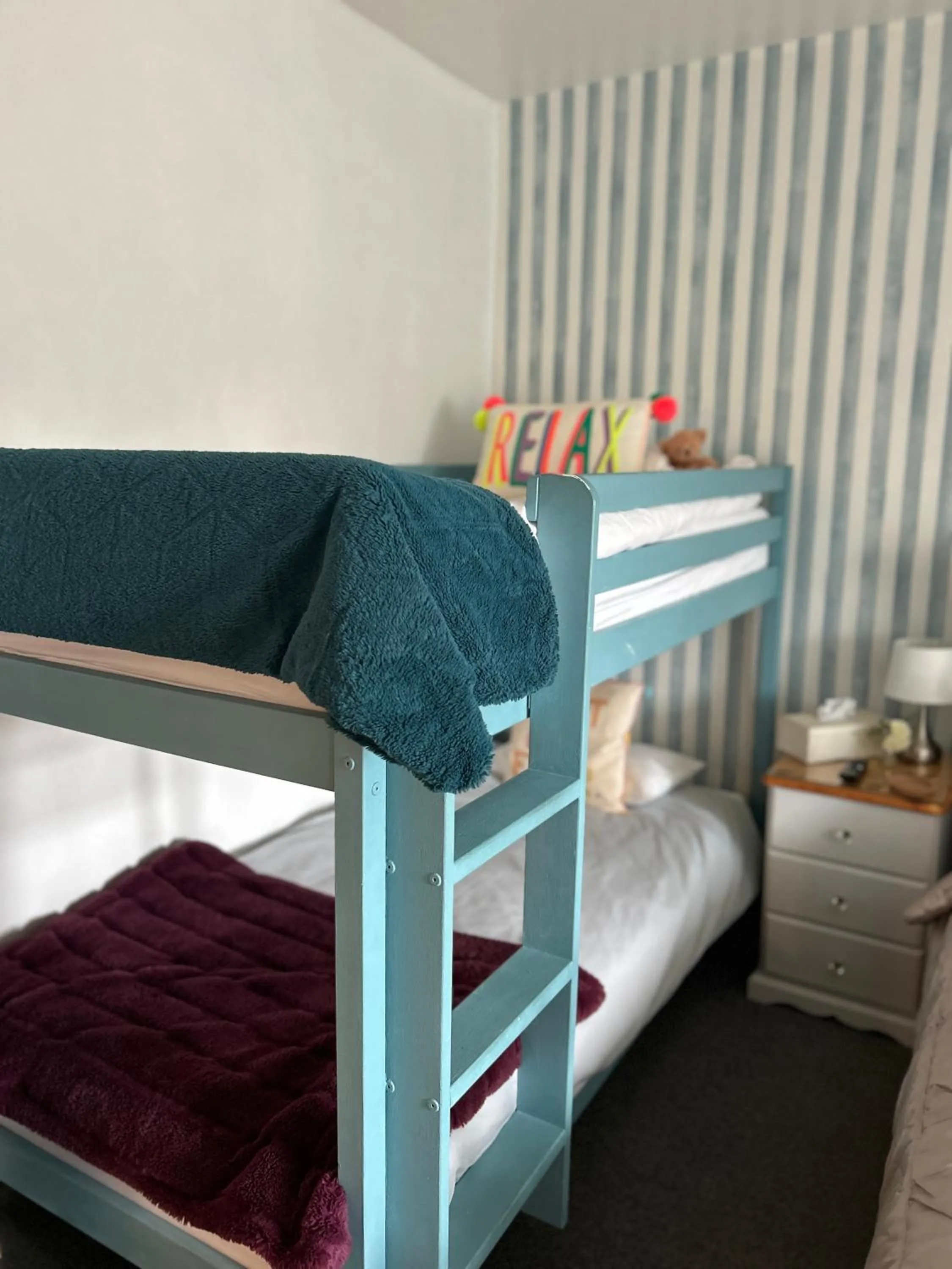Bed in Cherwood Guest House