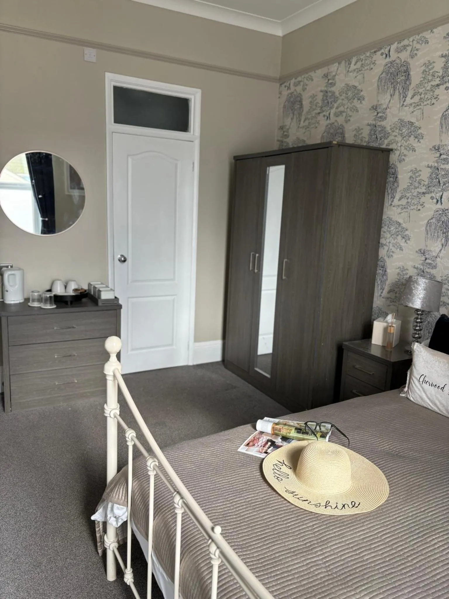 Bed in Cherwood Guest House