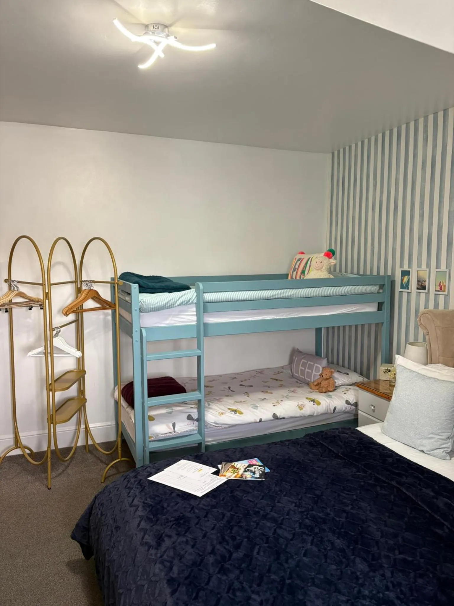 Bed in Cherwood Guest House