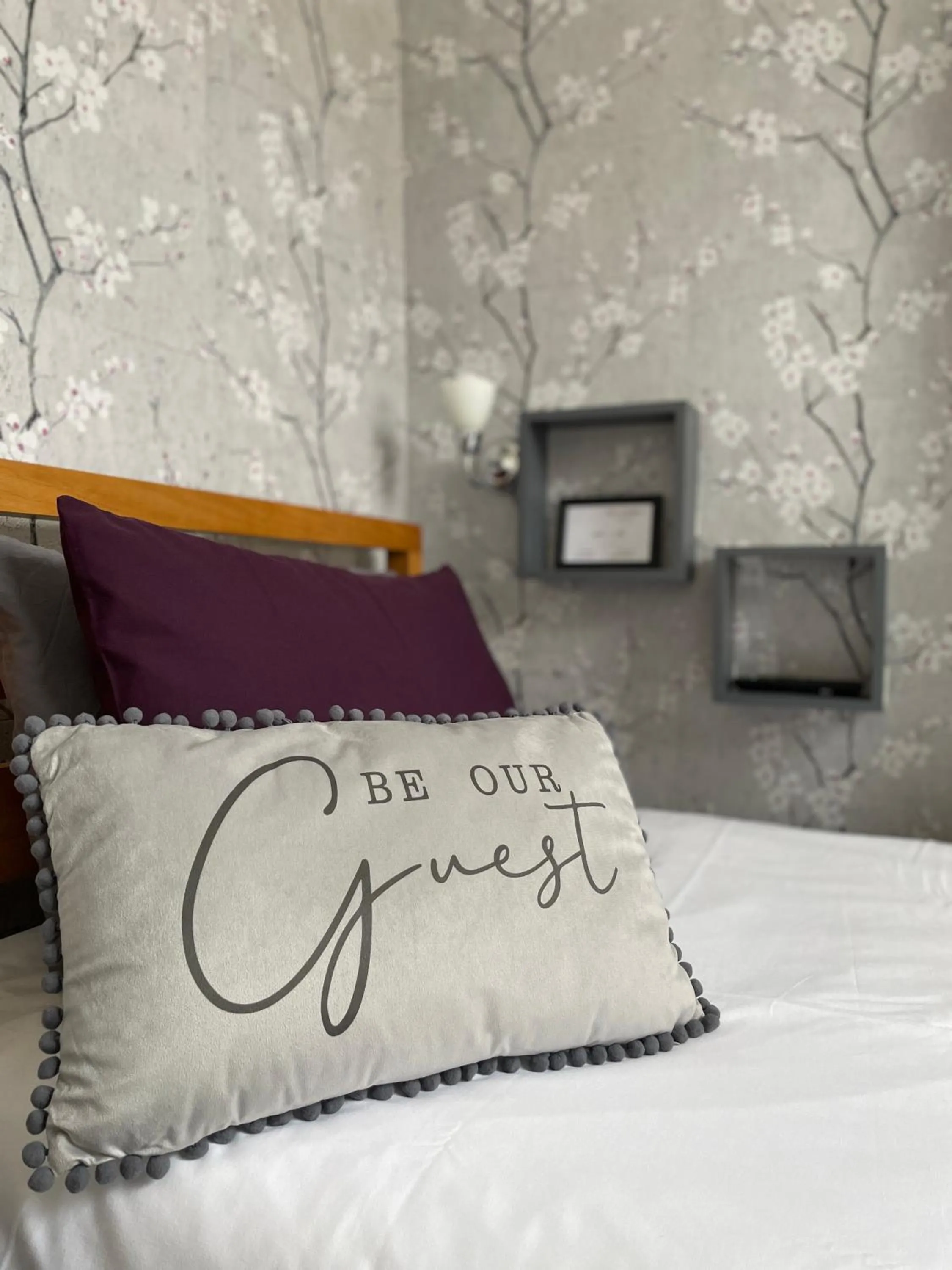 Bed in Cherwood Guest House
