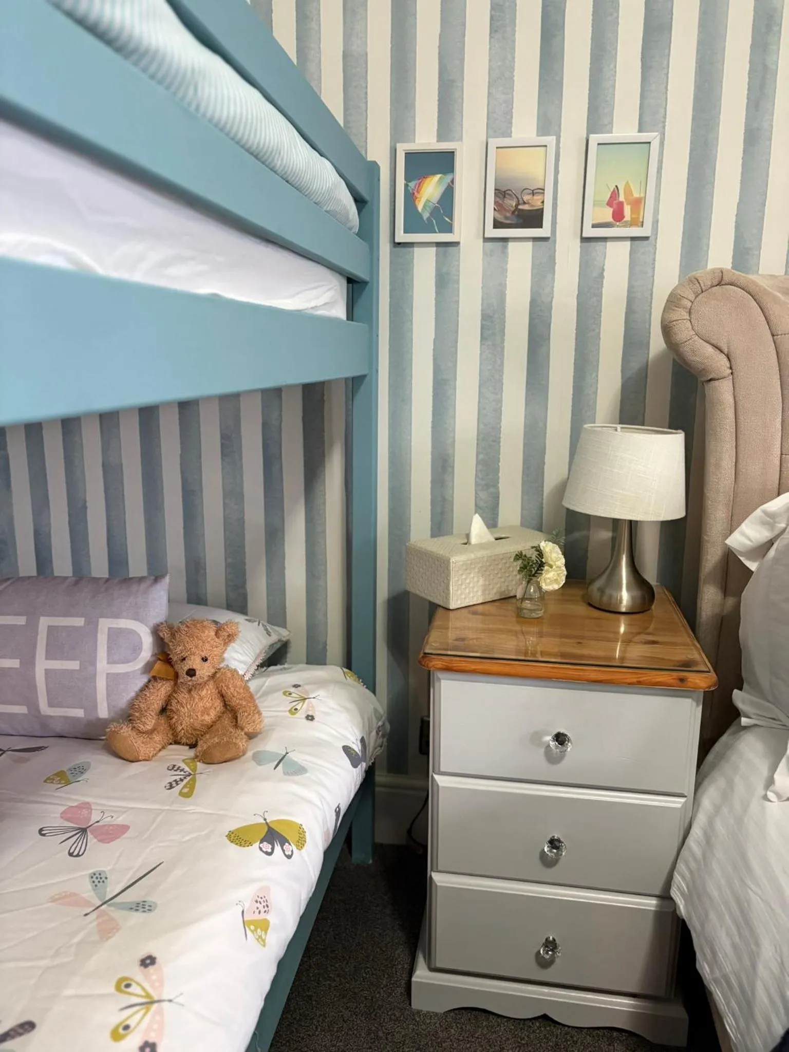 Bed in Cherwood Guest House