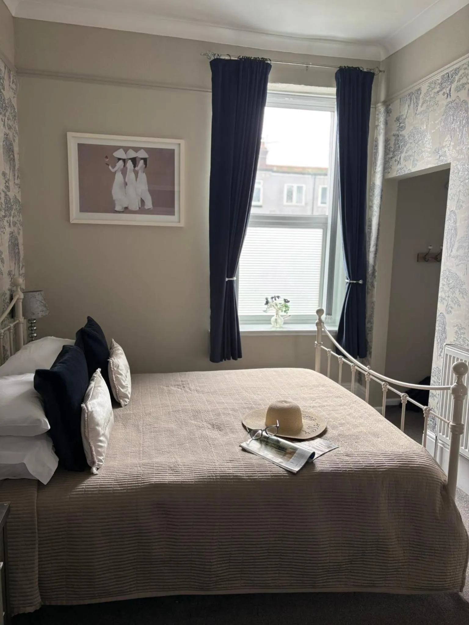 Bed in Cherwood Guest House