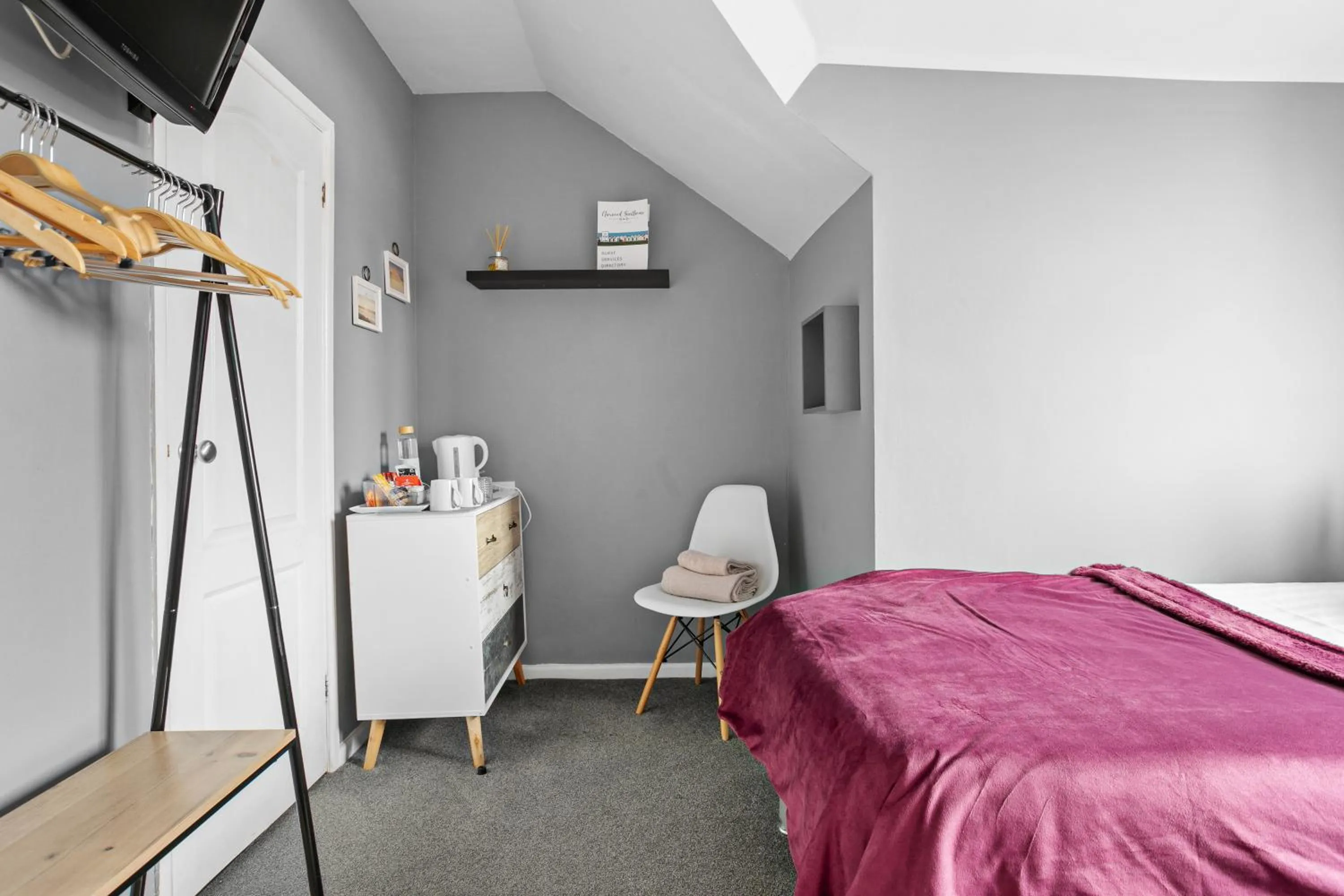 Bed in Cherwood Guest House