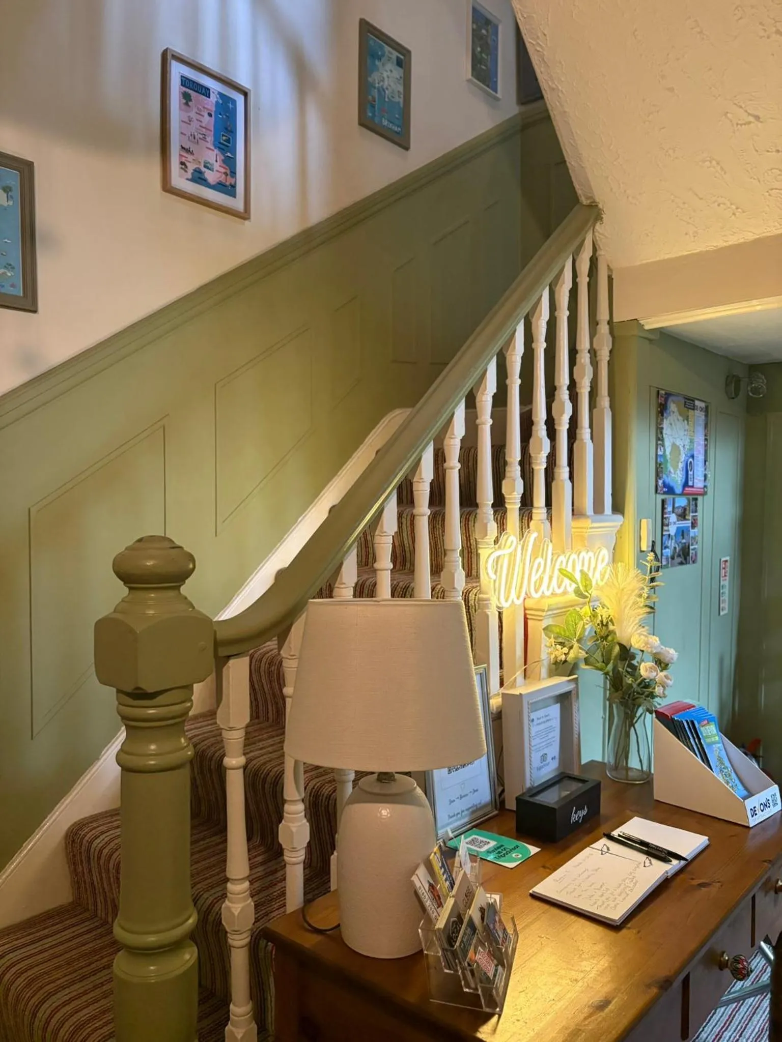 Lobby or reception in Cherwood Guest House