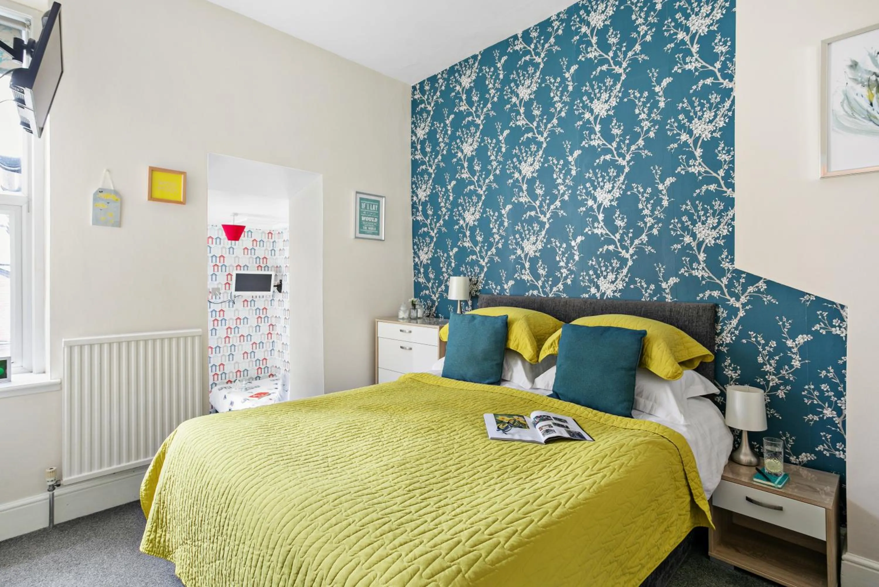 Bed in Cherwood Guest House
