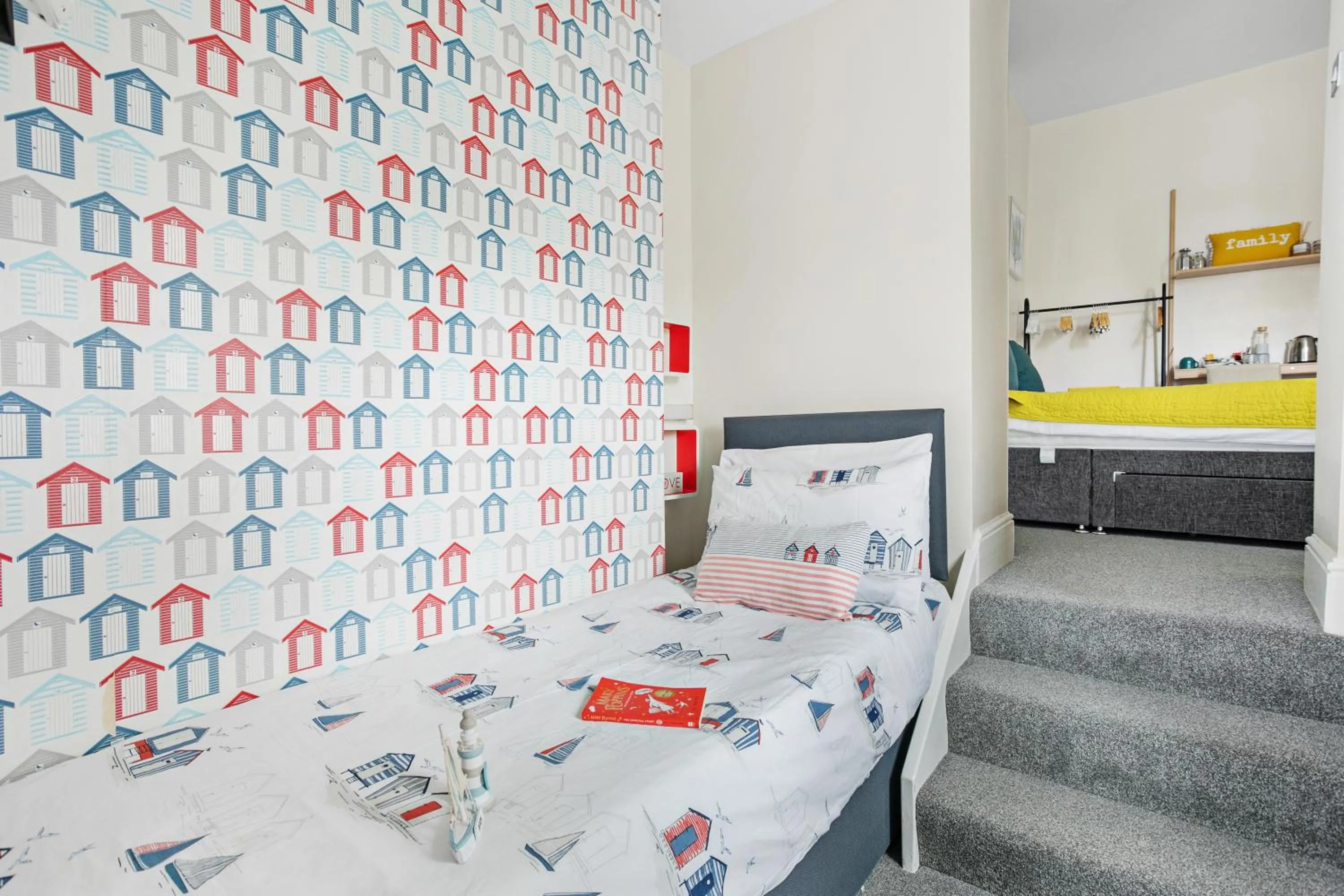 Bed in Cherwood Guest House
