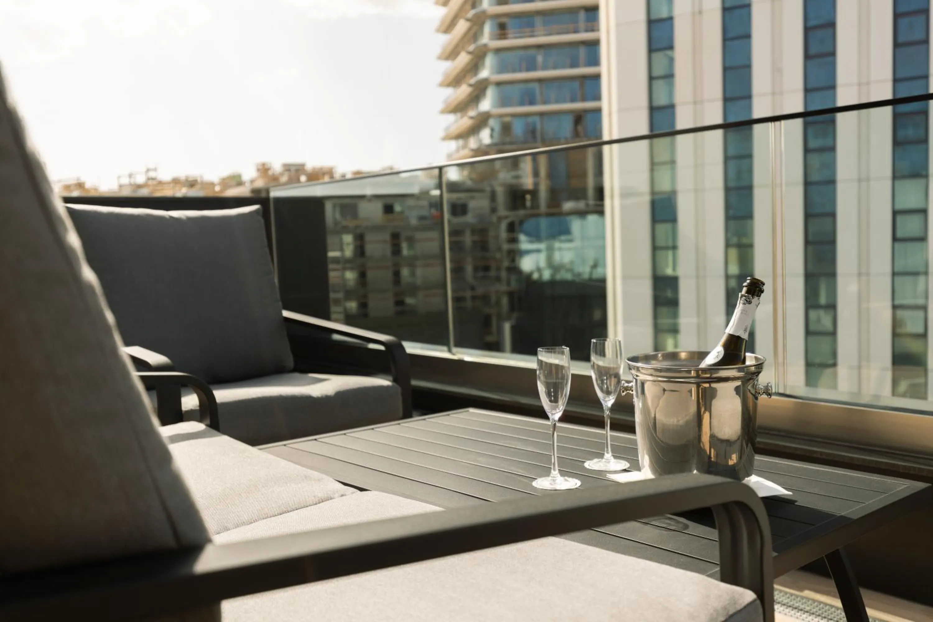 Balcony/Terrace in The Londoner Hotel St. Julian's