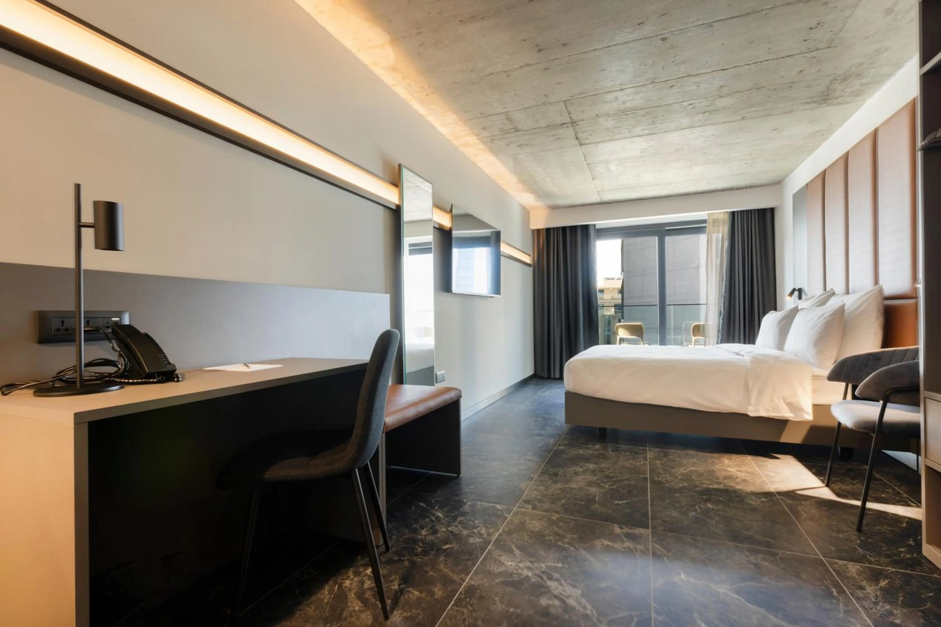 Bedroom, Bed in The Londoner Hotel St. Julian's