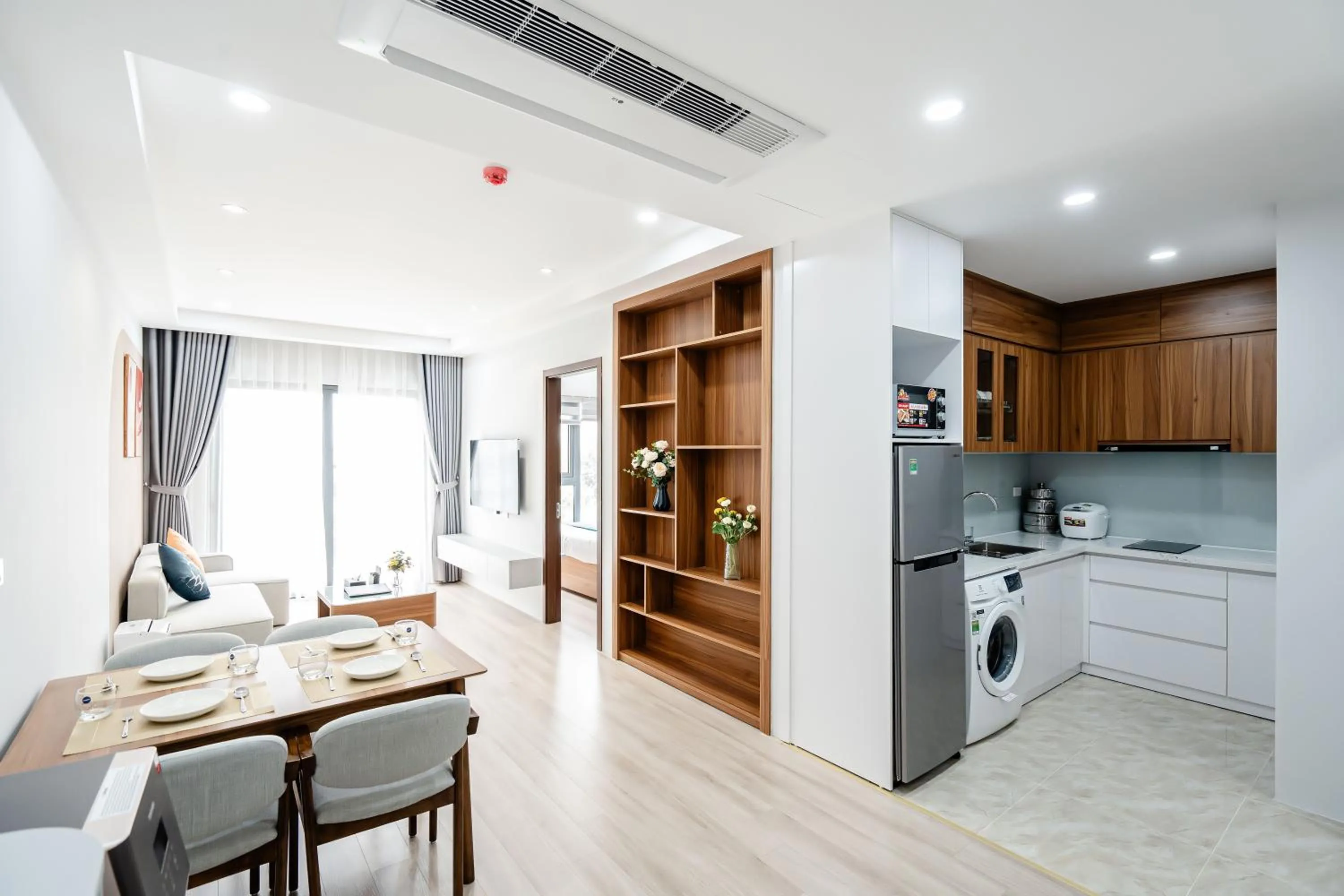 Living room in FLESTA Núi Trúc