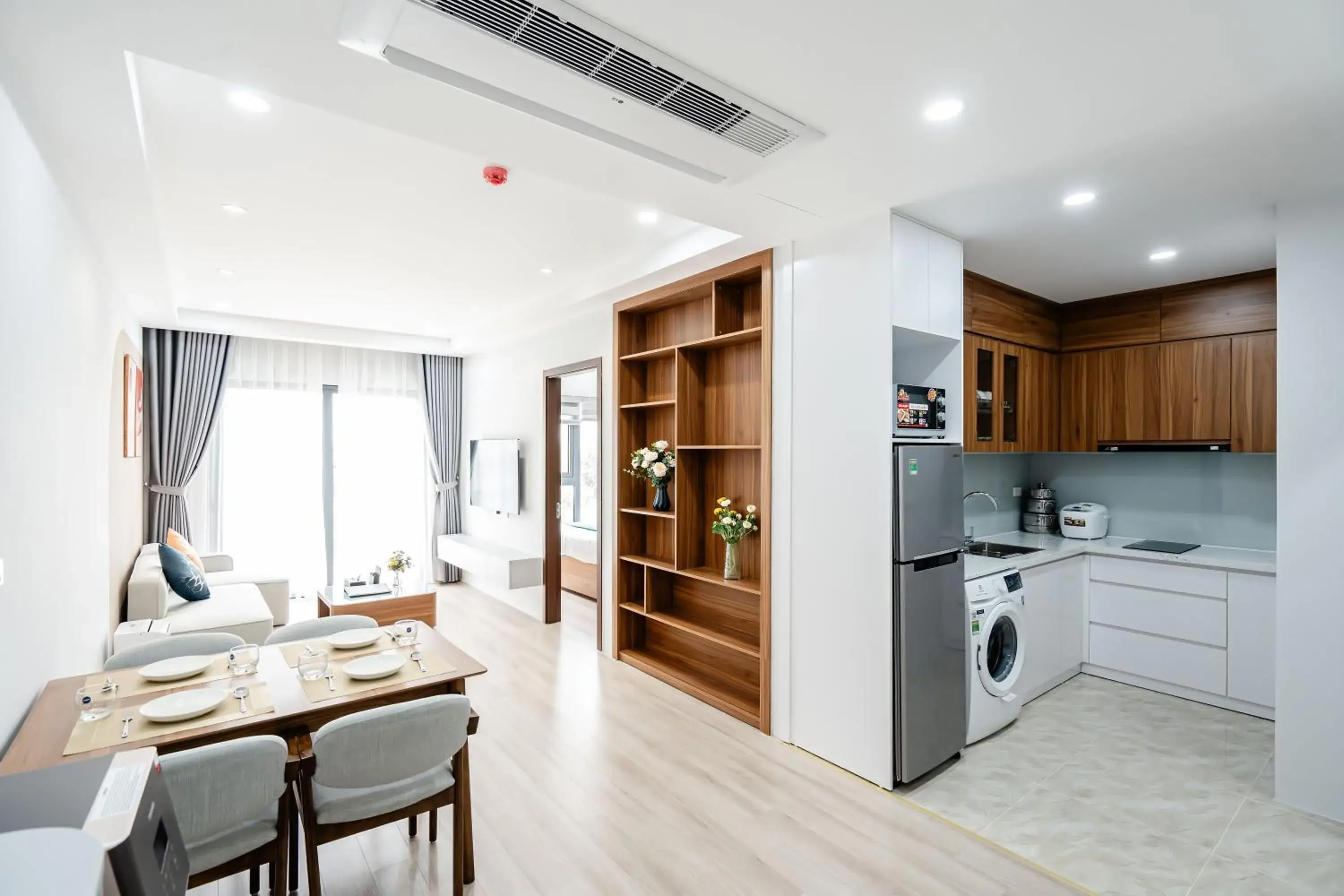 Living room in FLESTA Núi Trúc Living room in FLESTA Núi Trúc