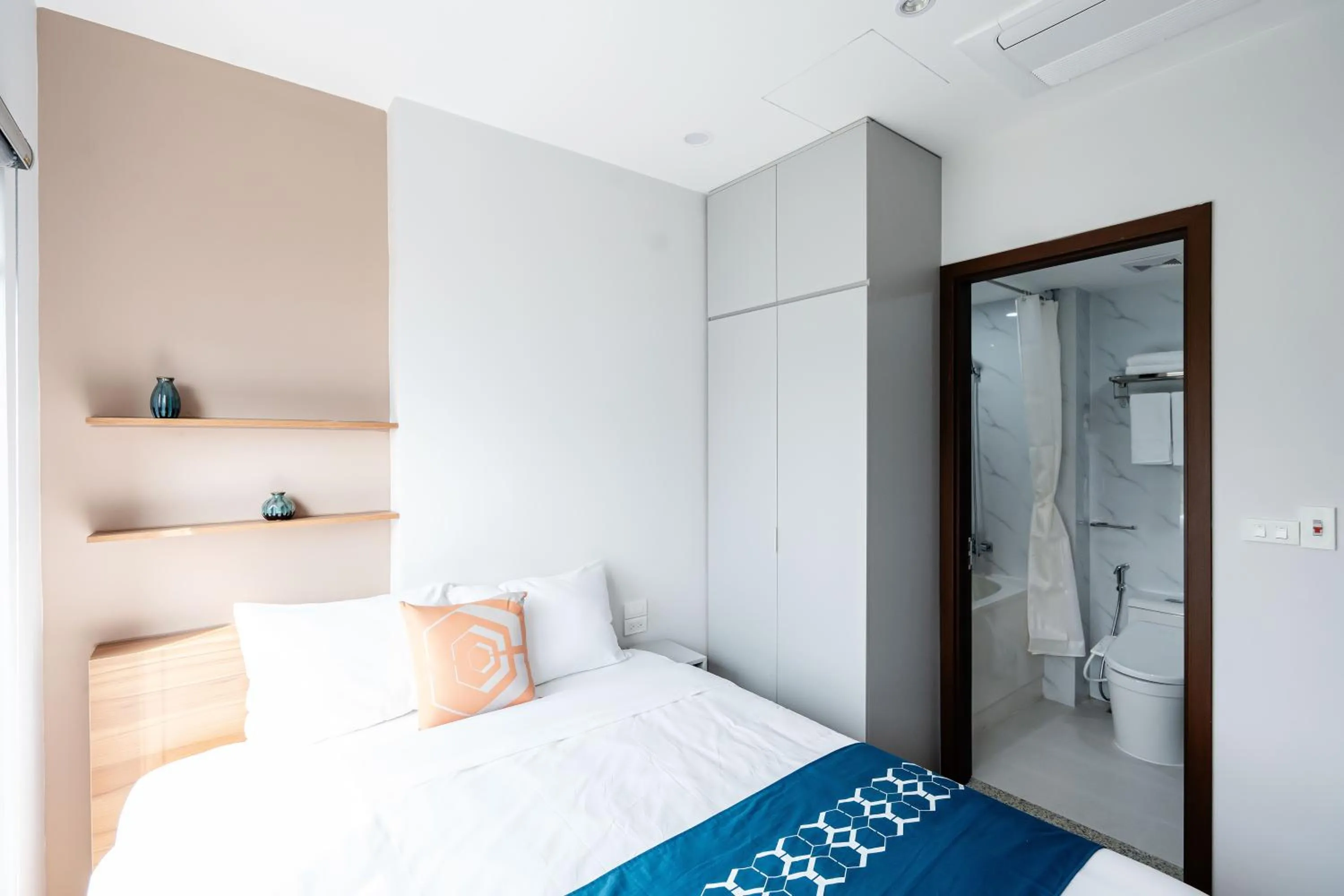 Bedroom, Bed in FLESTA Núi Trúc