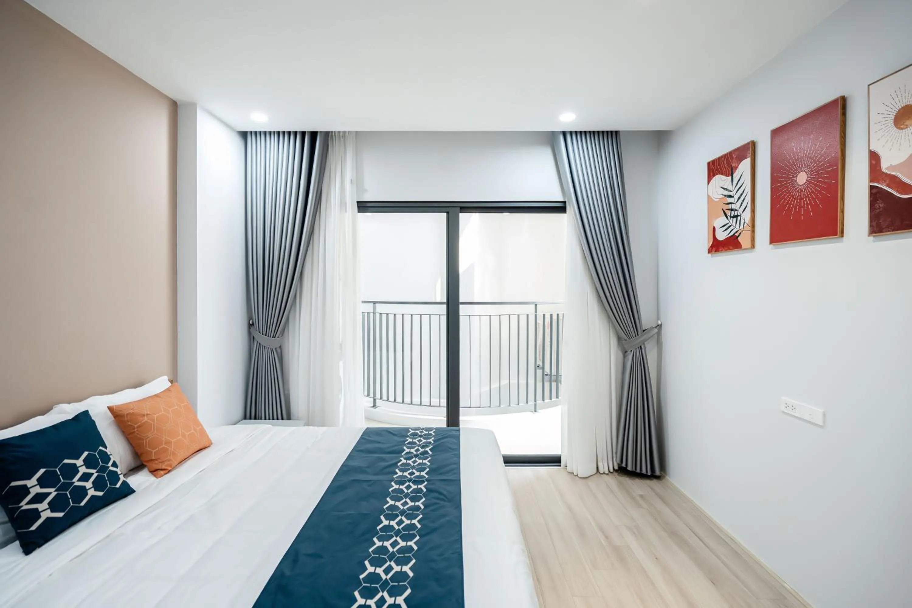 Bed in FLESTA Núi Trúc