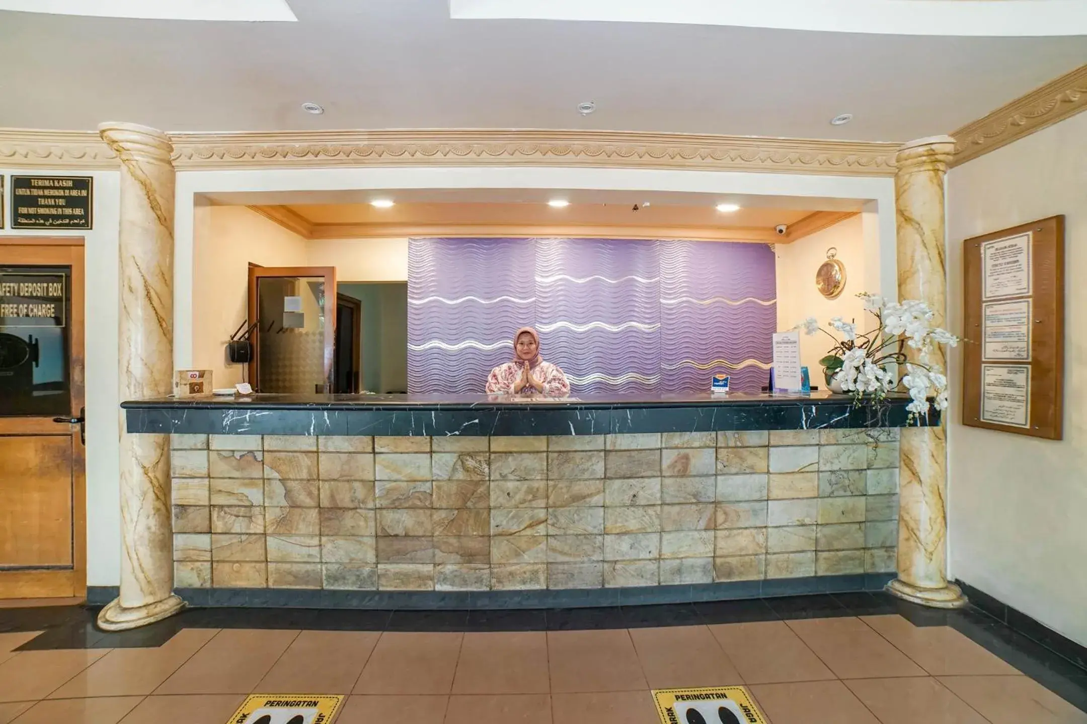 Lobby or reception in Hotel Kalisma by Alia Lobby or reception in Hotel Kalisma by Alia