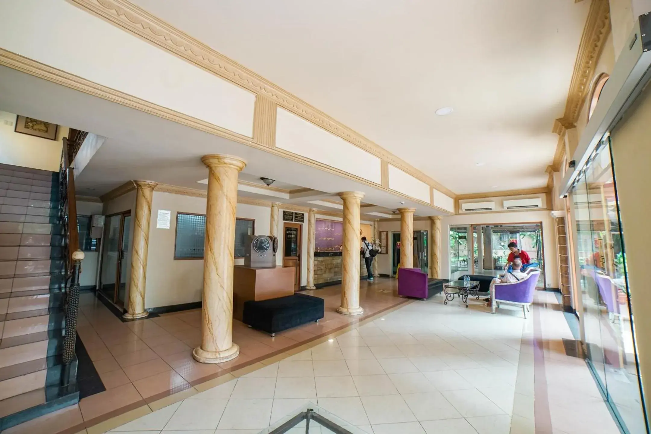 Lobby or reception in Hotel Kalisma by Alia Lobby or reception in Hotel Kalisma by Alia