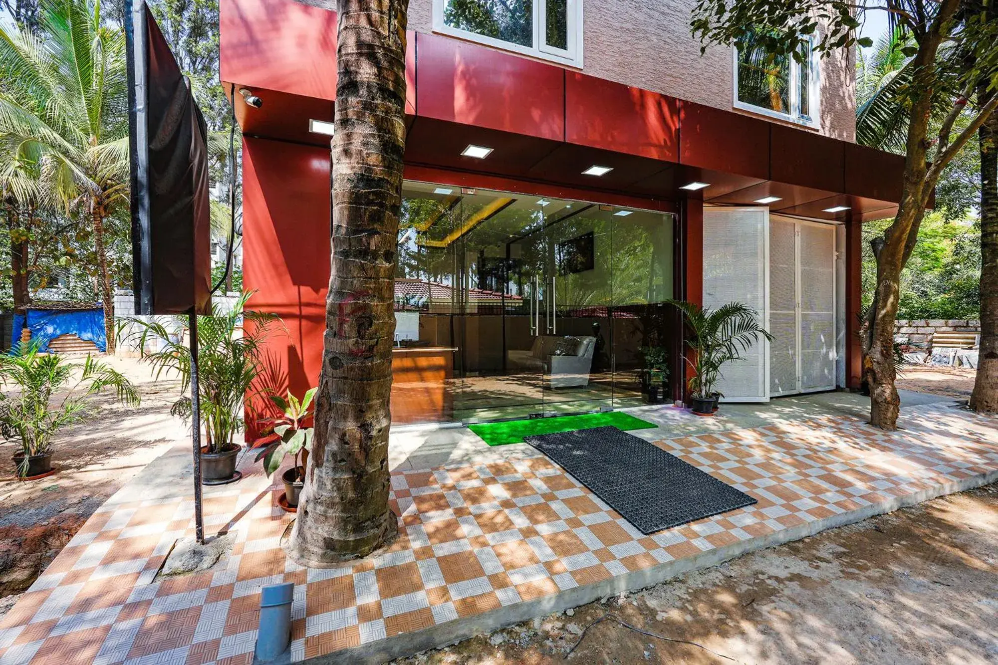 Property building in FabHotel Tree Suites - Nr Reva University Property building in FabHotel Tree Suites - Nr Reva University