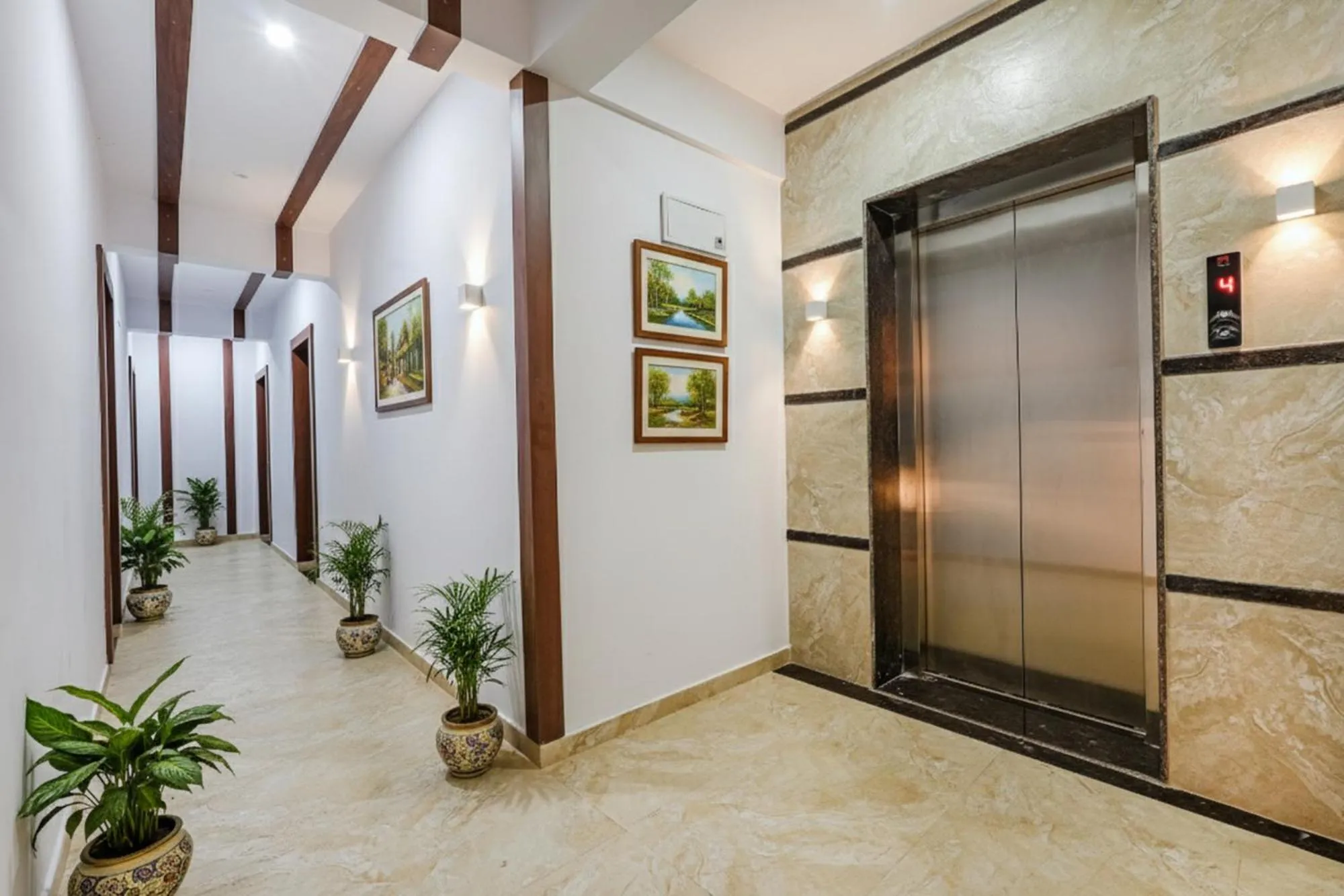 elevator in FabHotel Tree Suites - Nr Reva University