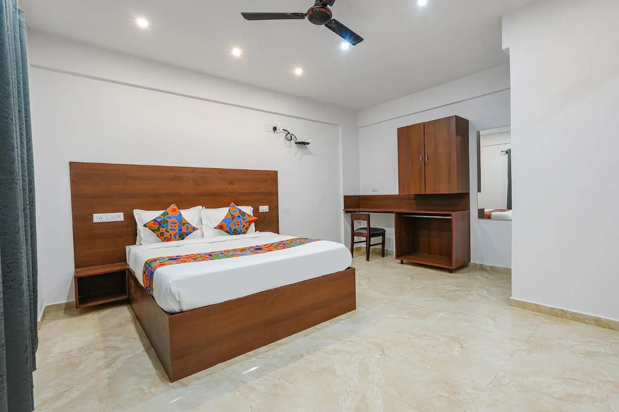 Bed in FabHotel Tree Suites - Nr Reva University Bed in FabHotel Tree Suites - Nr Reva University