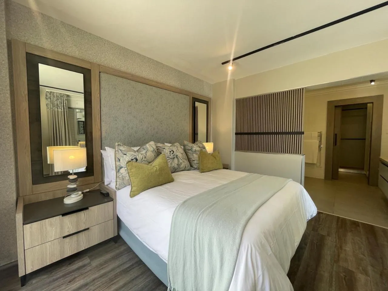 Bedroom, Bed in Aquarella 2