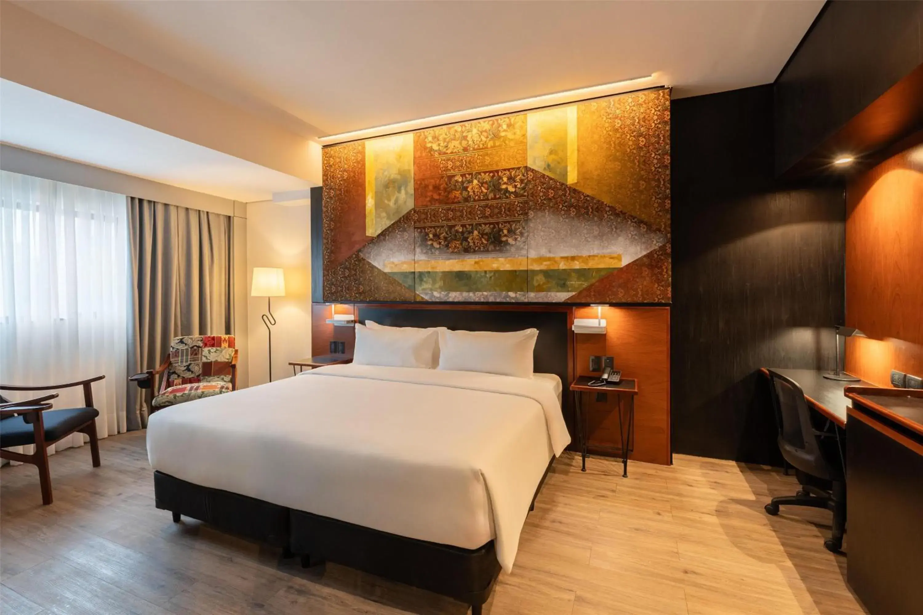 Bed in Hilton Garden Inn Asuncion Aviadores Del Chaco Bed in Hilton Garden Inn Asuncion Aviadores Del Chaco