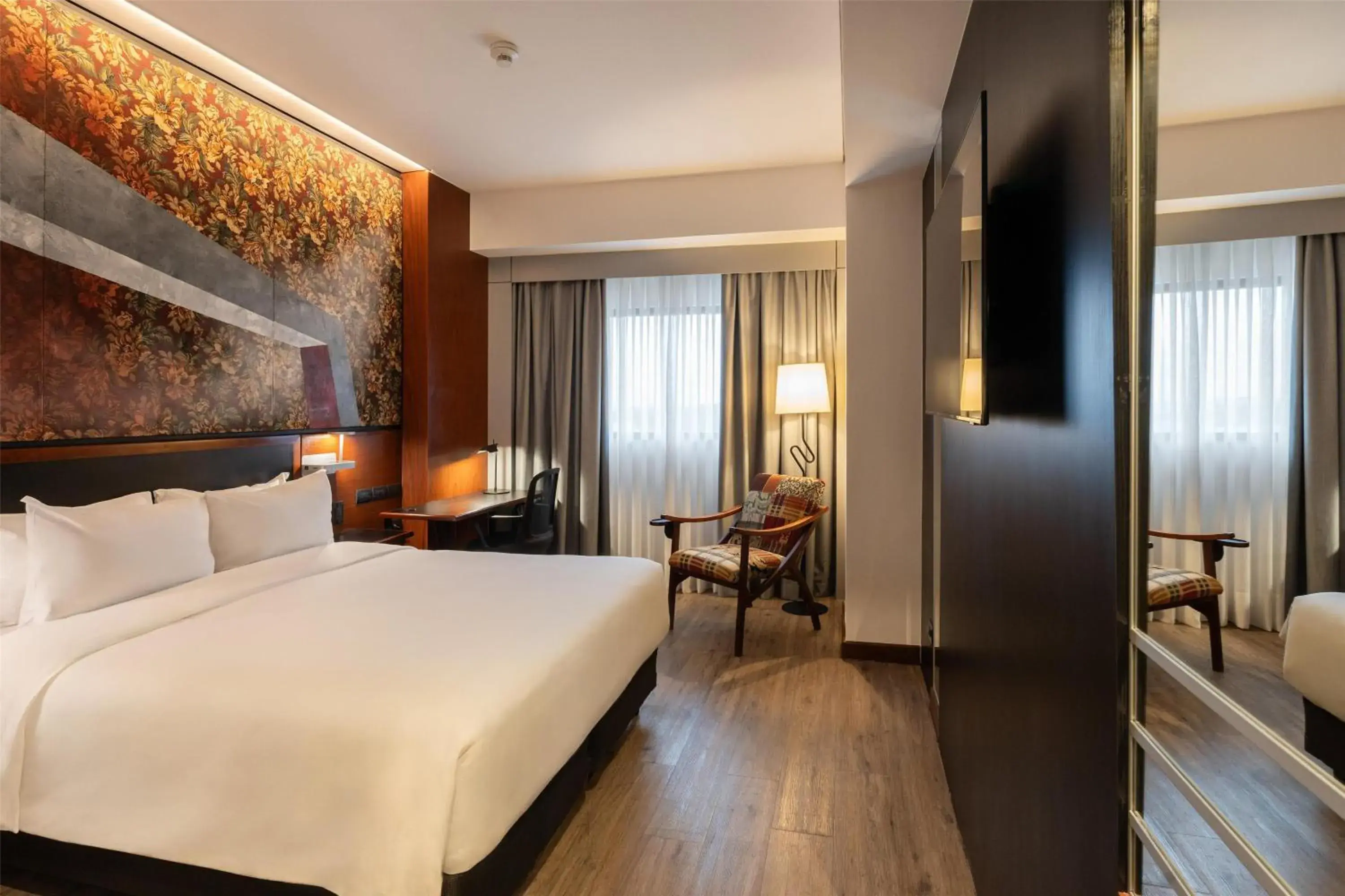 Bed in Hilton Garden Inn Asuncion Aviadores Del Chaco Bed in Hilton Garden Inn Asuncion Aviadores Del Chaco