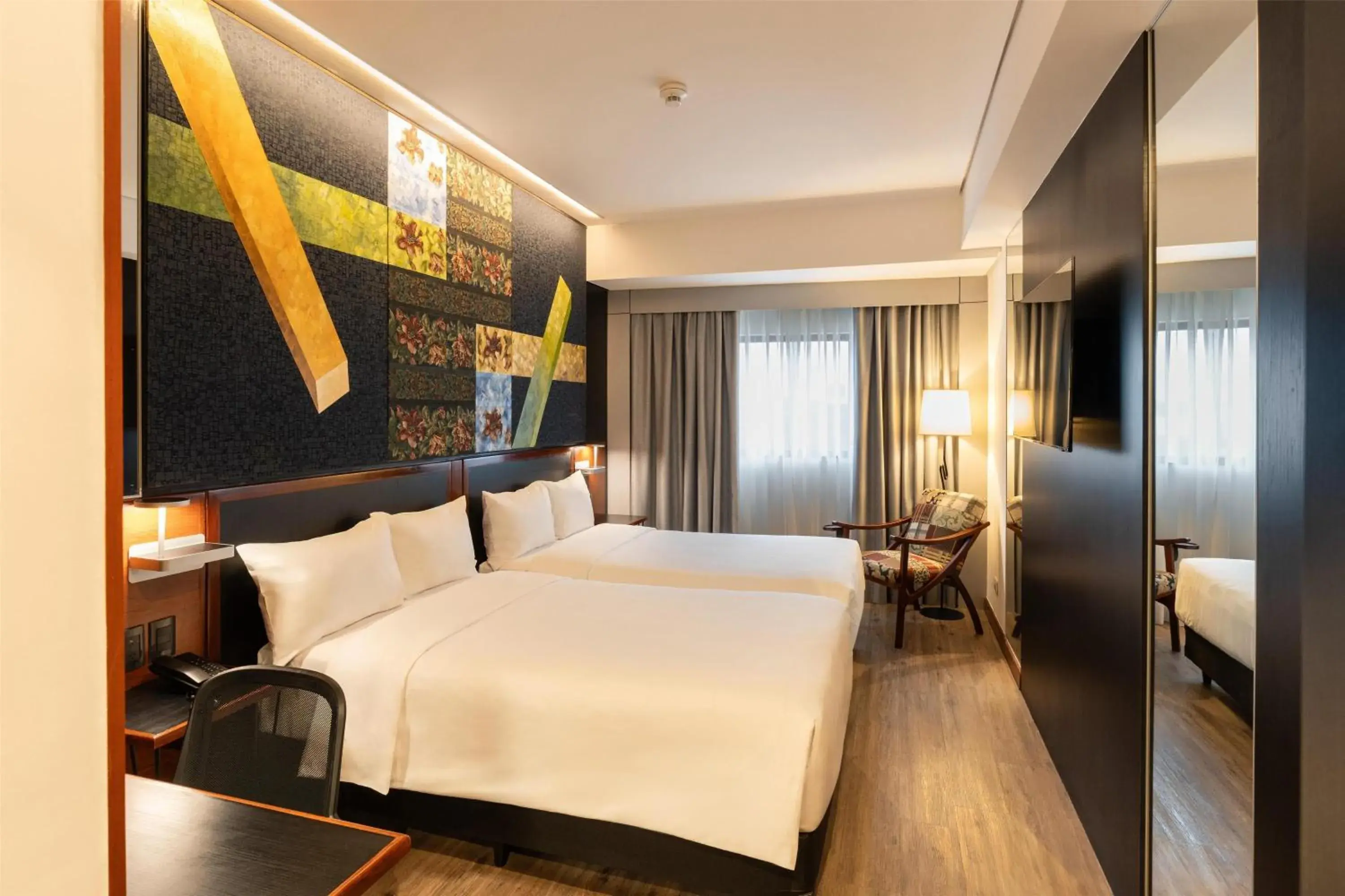 Bed in Hilton Garden Inn Asuncion Aviadores Del Chaco Bed in Hilton Garden Inn Asuncion Aviadores Del Chaco