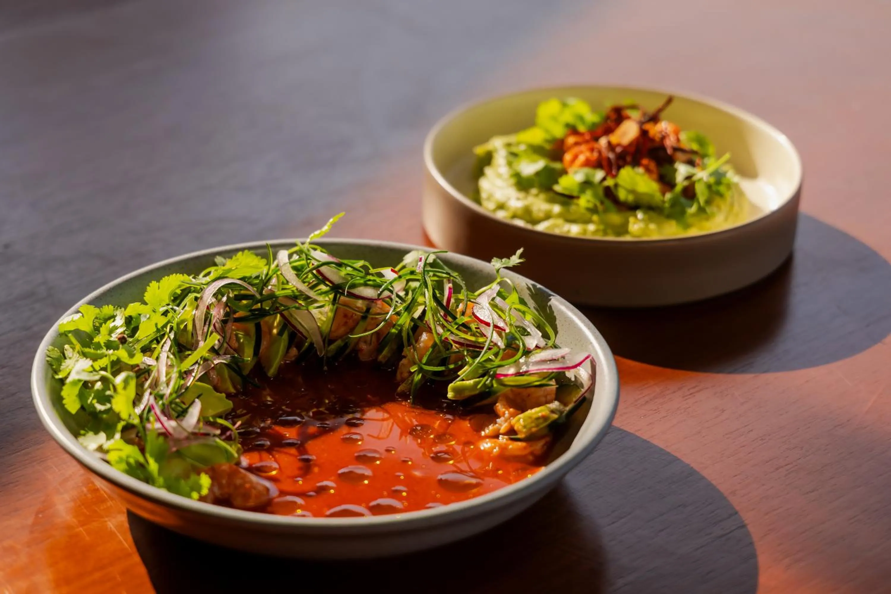 Food in Totem Beach Club - Celestun