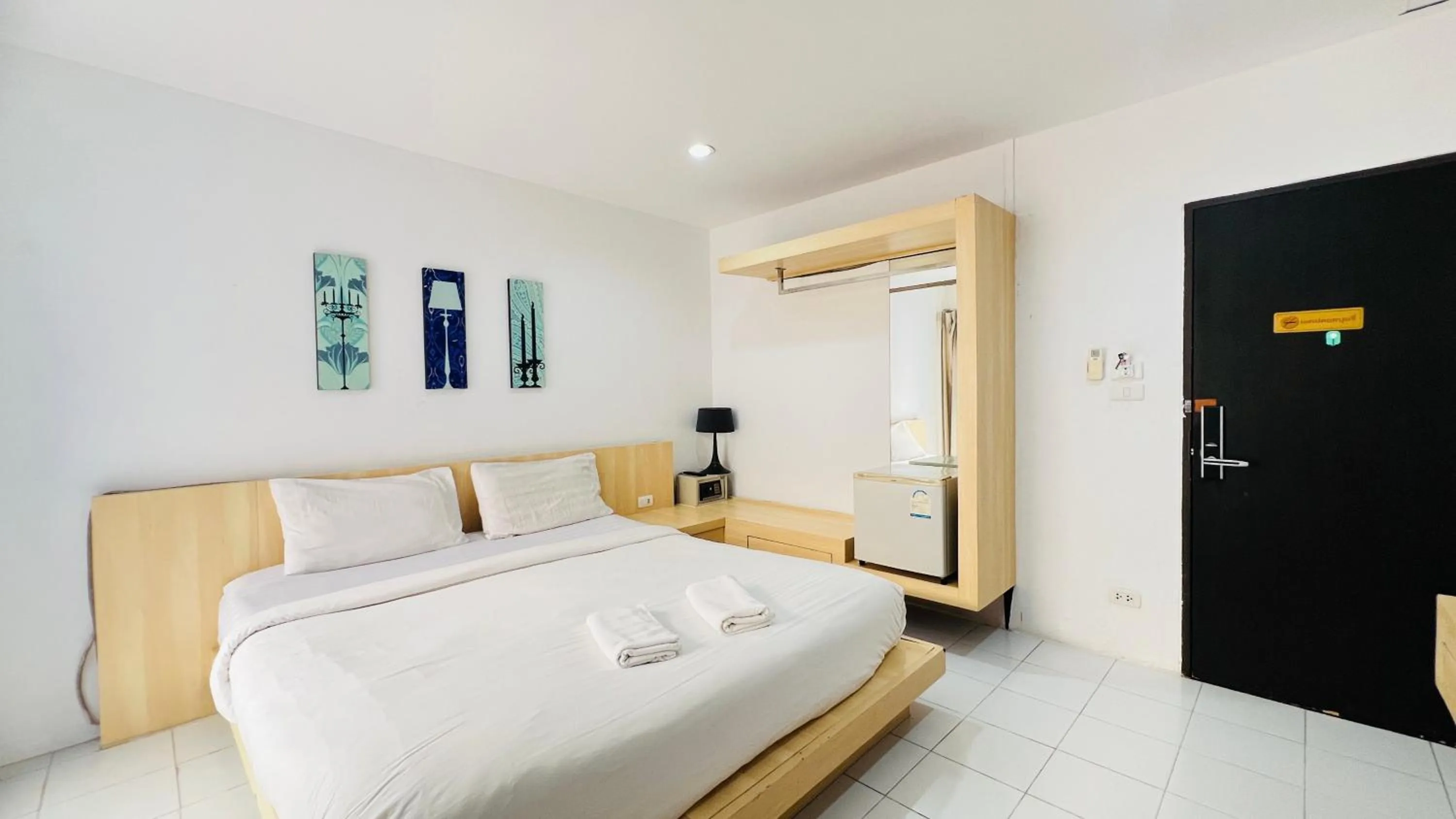 Bed in Urban Patong Residence