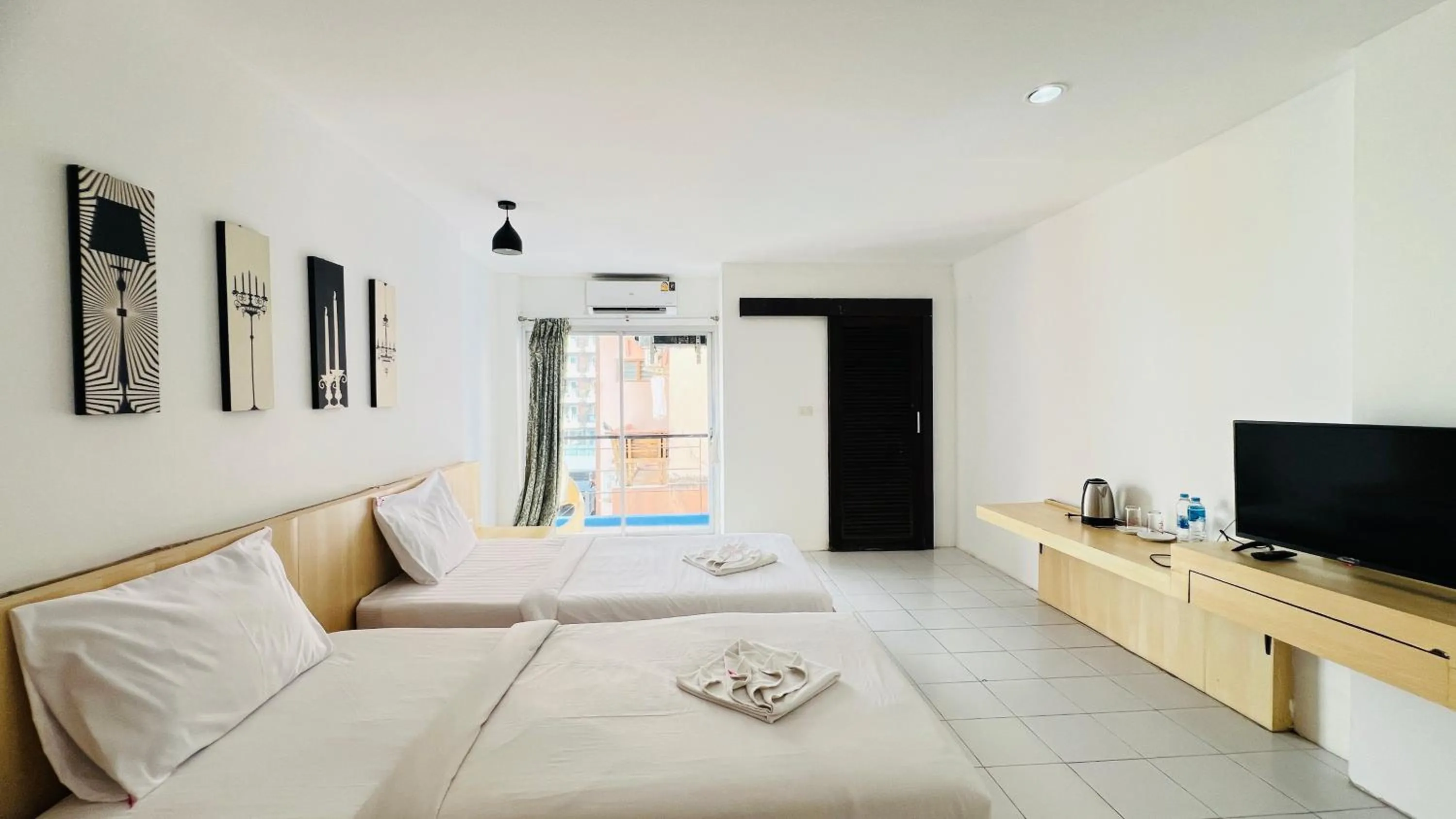 Bed in Urban Patong Residence