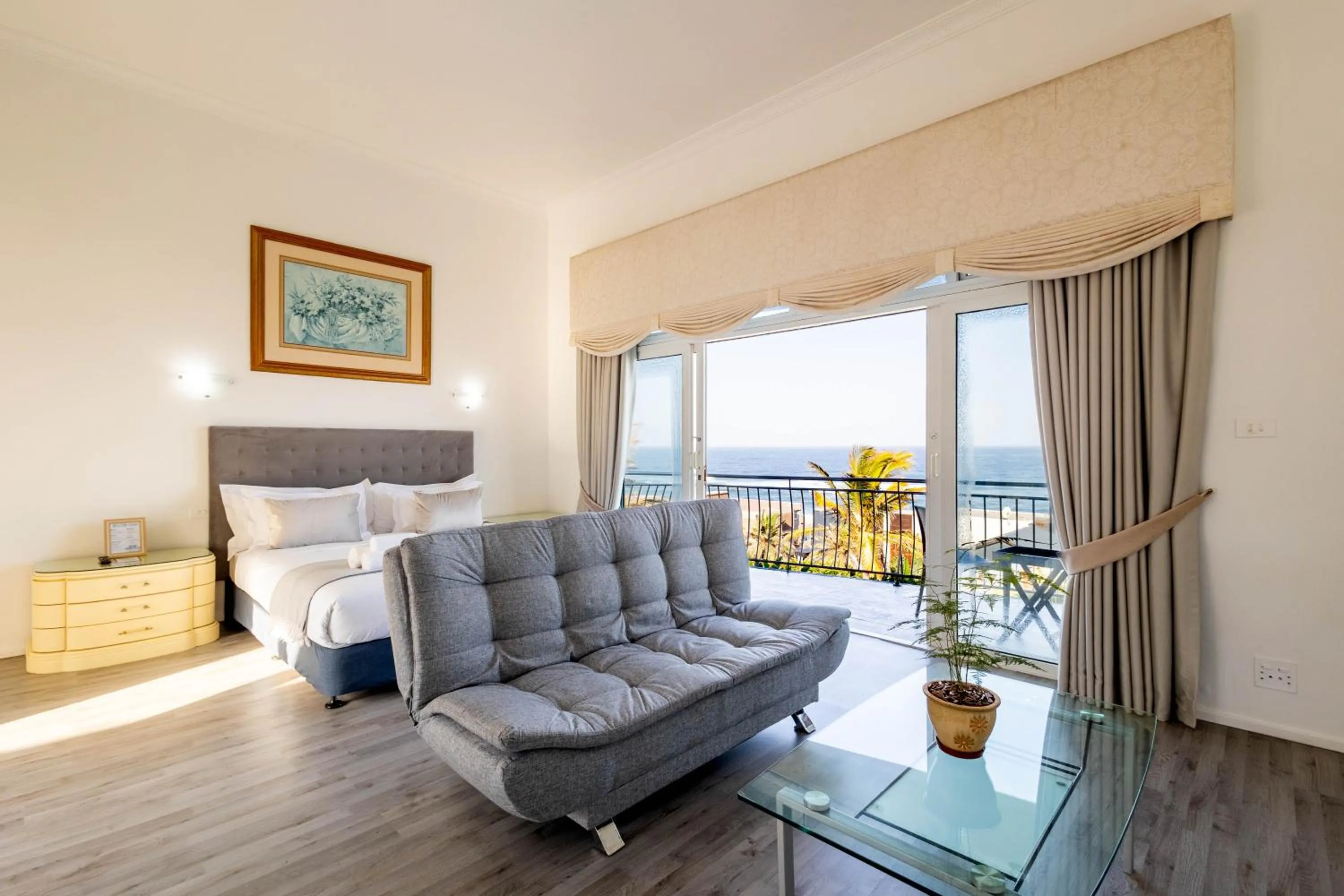 Bedroom in Self-Catering at Ocean Breeze