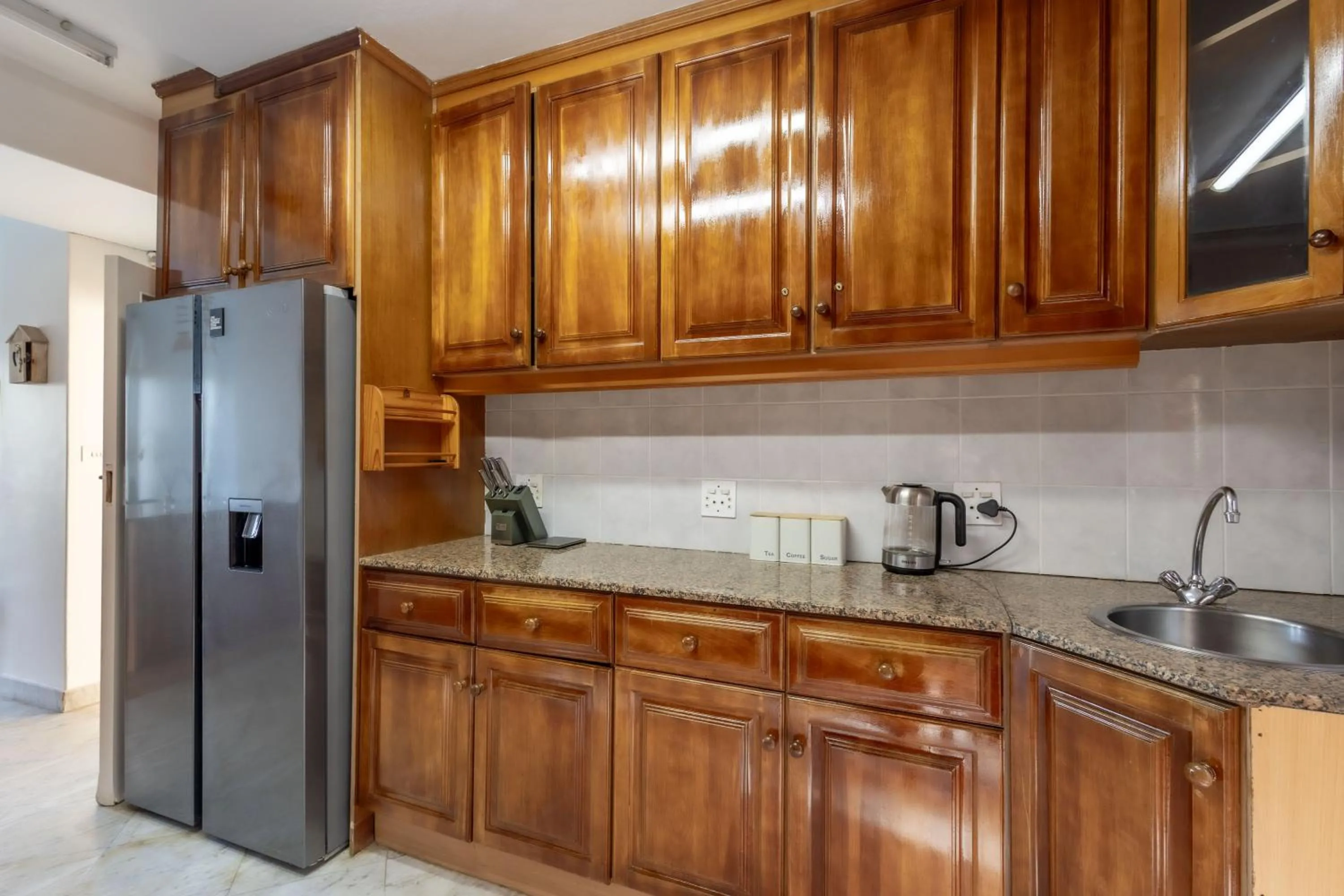 kitchen in Self-Catering at Ocean Breeze