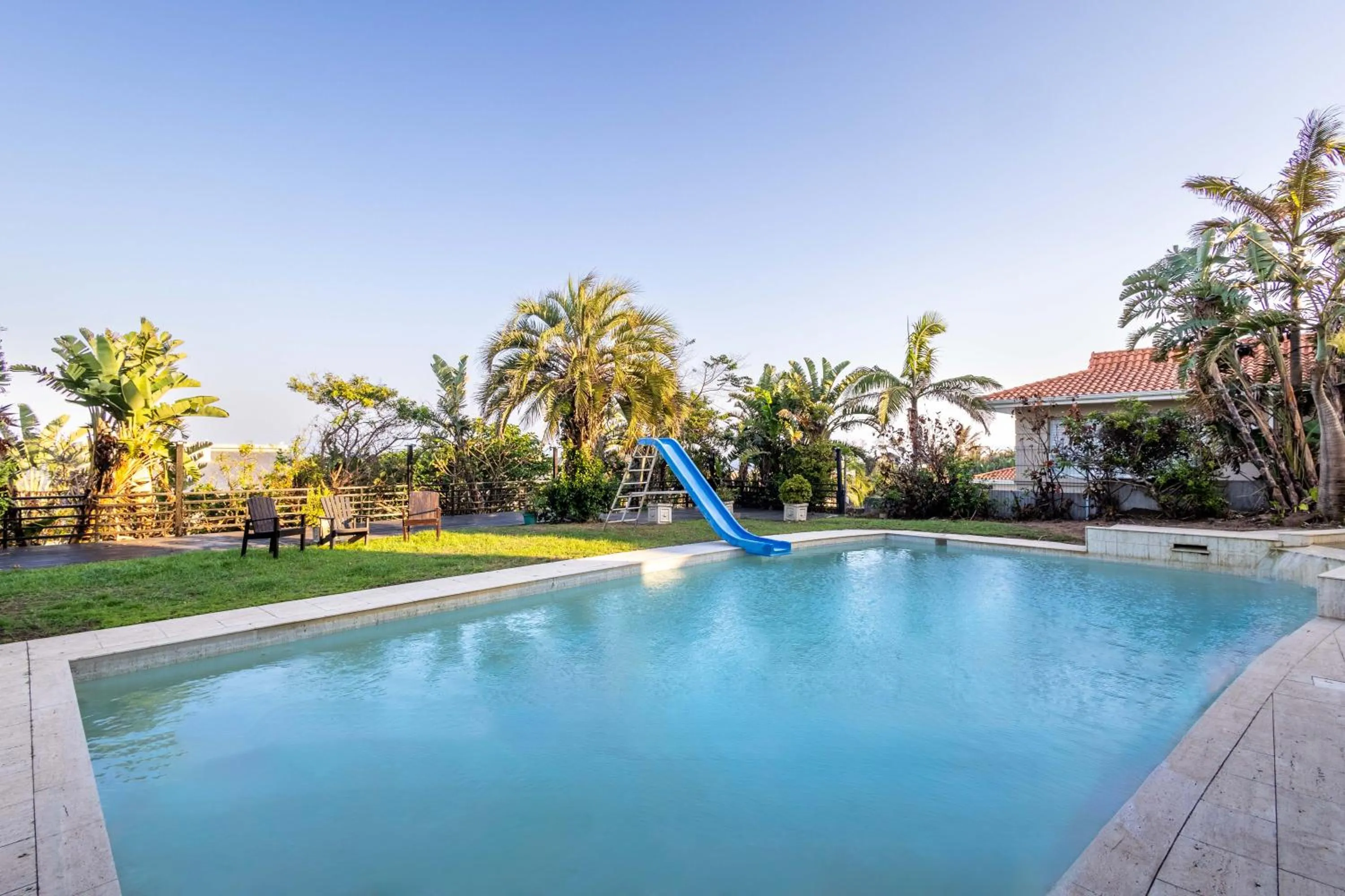 Swimming pool in Self-Catering at Ocean Breeze