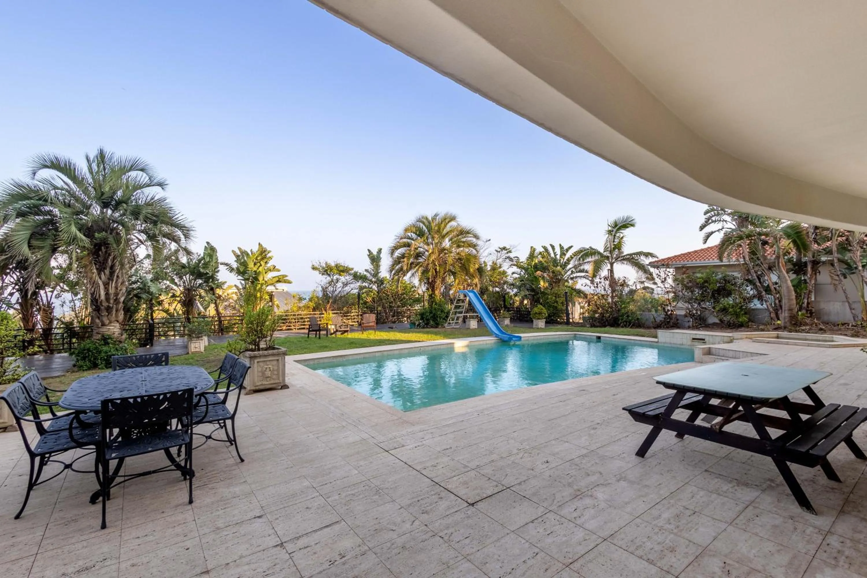 Balcony/Terrace in Self-Catering at Ocean Breeze