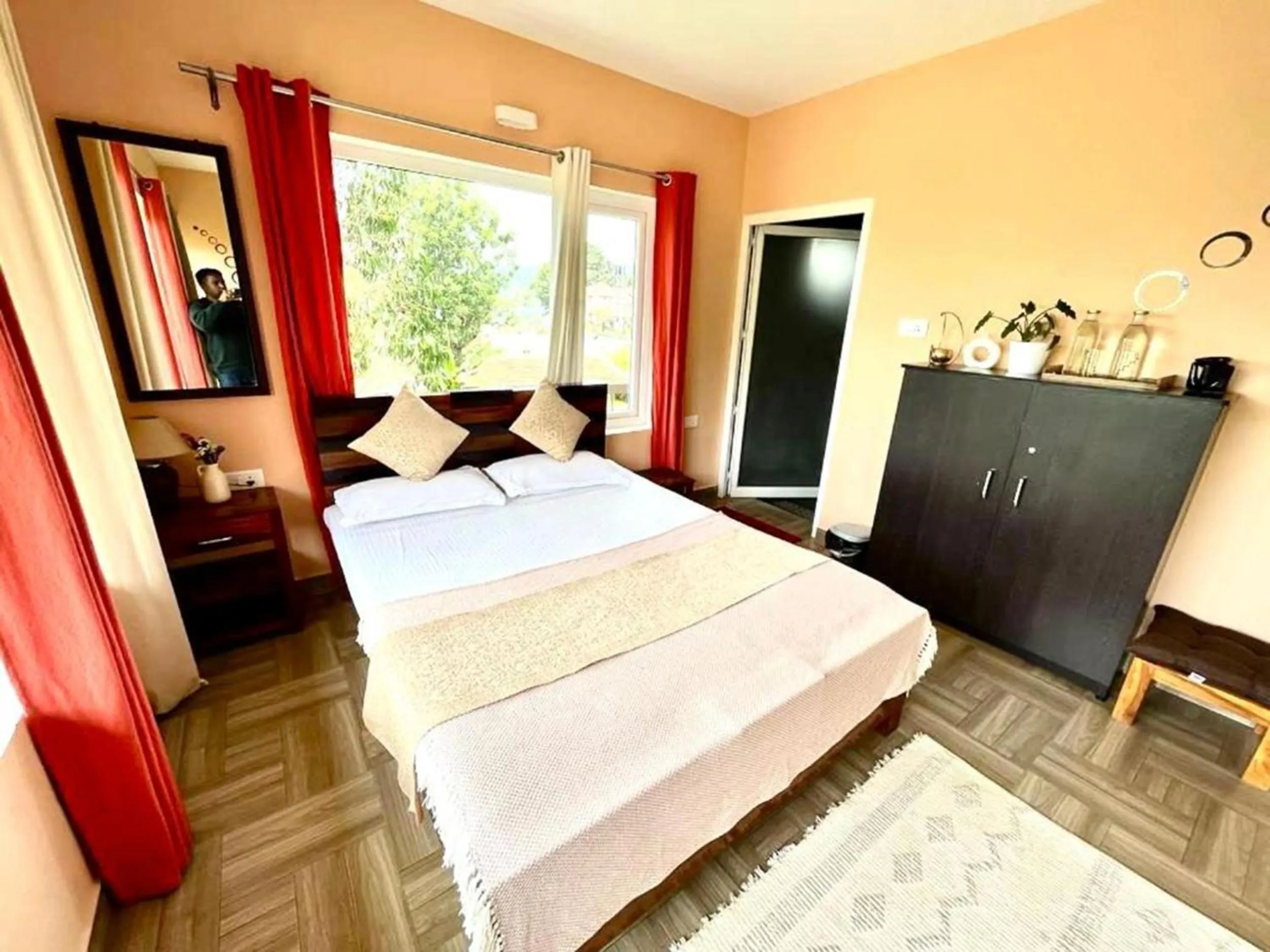 Bed in Moonlight Chillers By LexStays