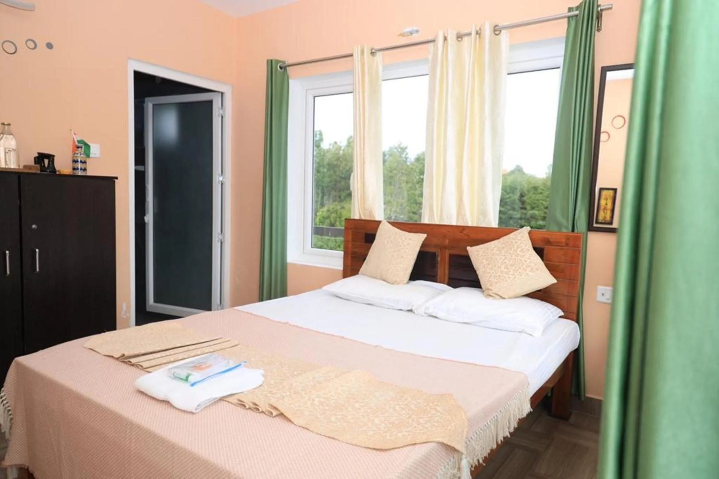 Bed in Moonlight Chillers By LexStays