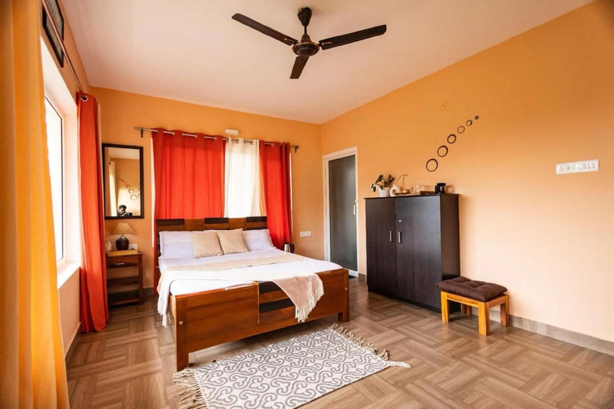 Bed in Moonlight Chillers By LexStays