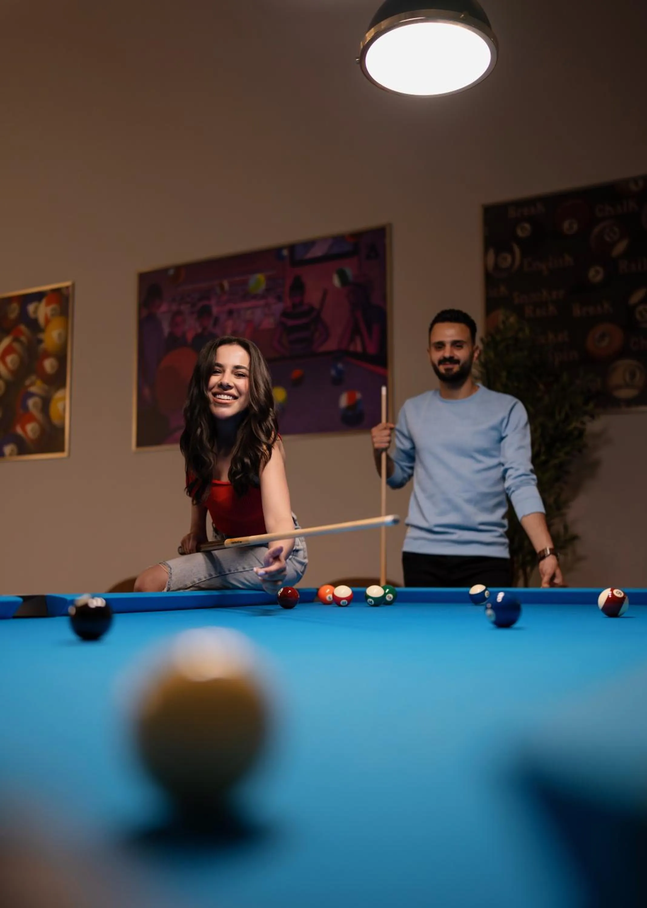 Billiard in DAMAC Maison Aykon City Dubai