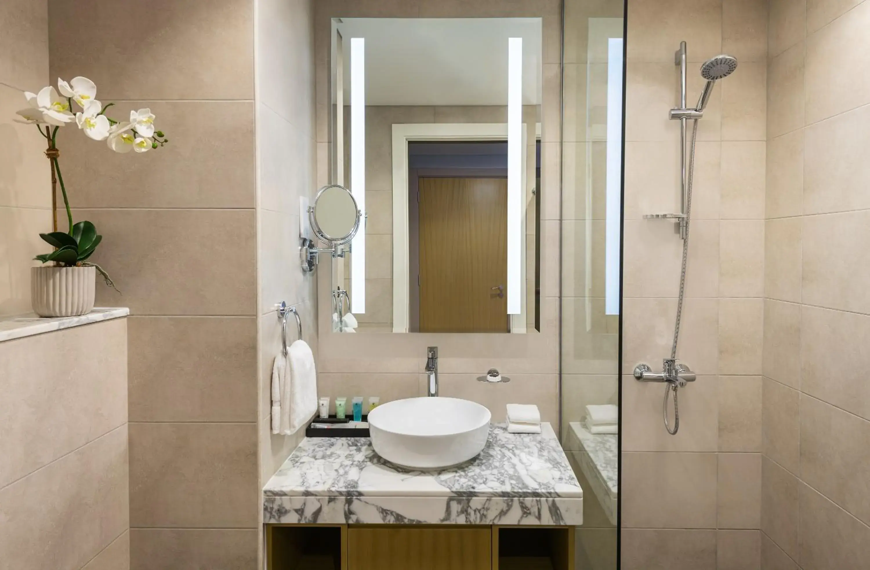 Bathroom in DAMAC Maison Aykon City Dubai Bathroom in DAMAC Maison Aykon City Dubai