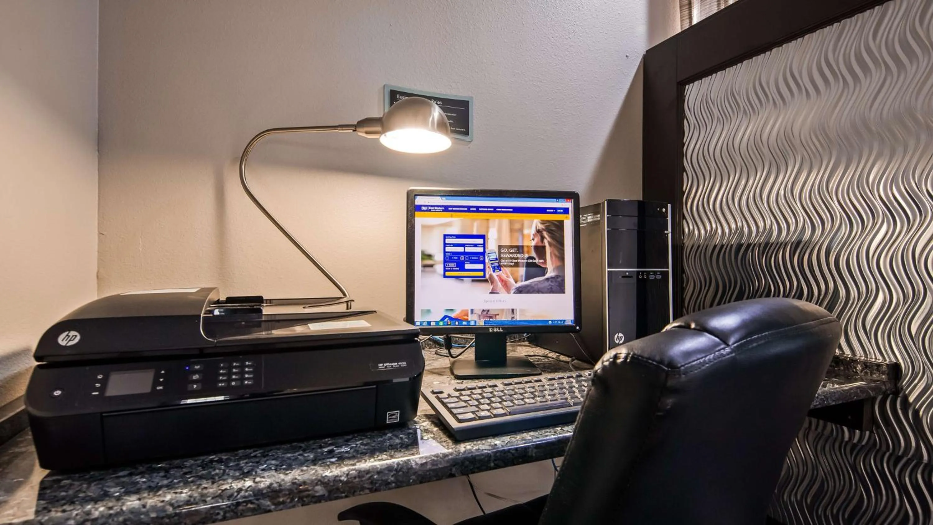 On site in Best Western Mt. Vernon Inn